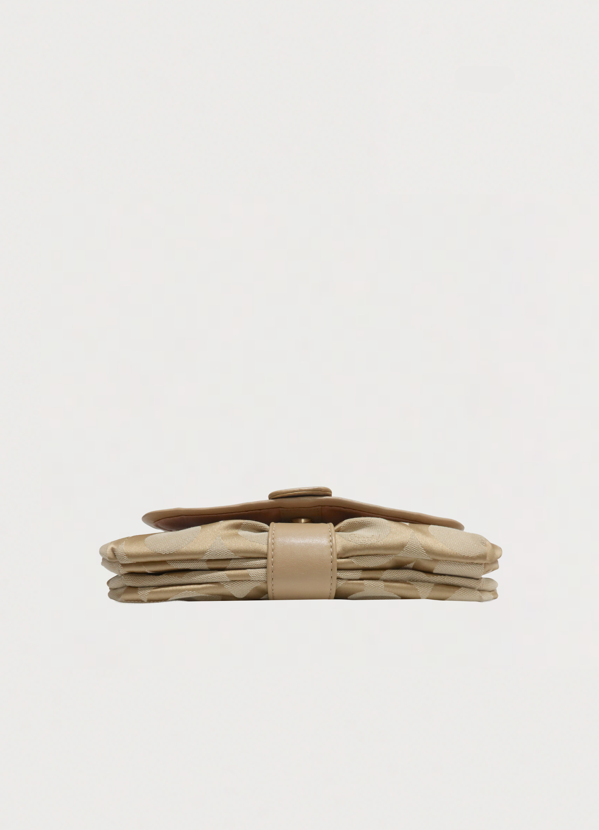 BOW PARKER OP ART FLAP SHOULDER BAG