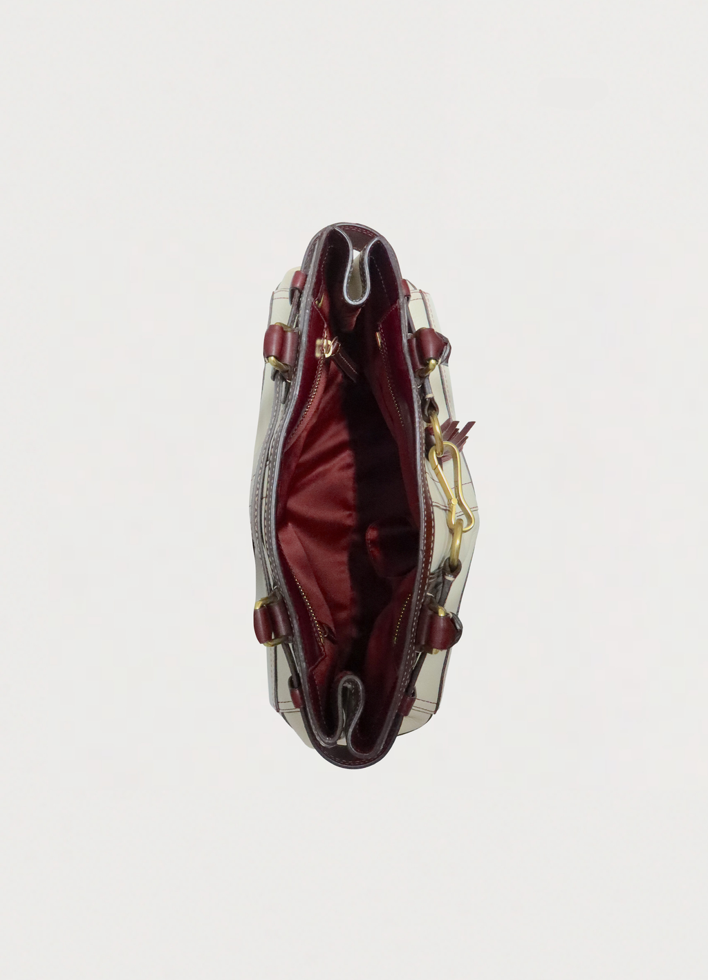 HAMPTONS LEATHER SATCHEL SHOULDER BAG