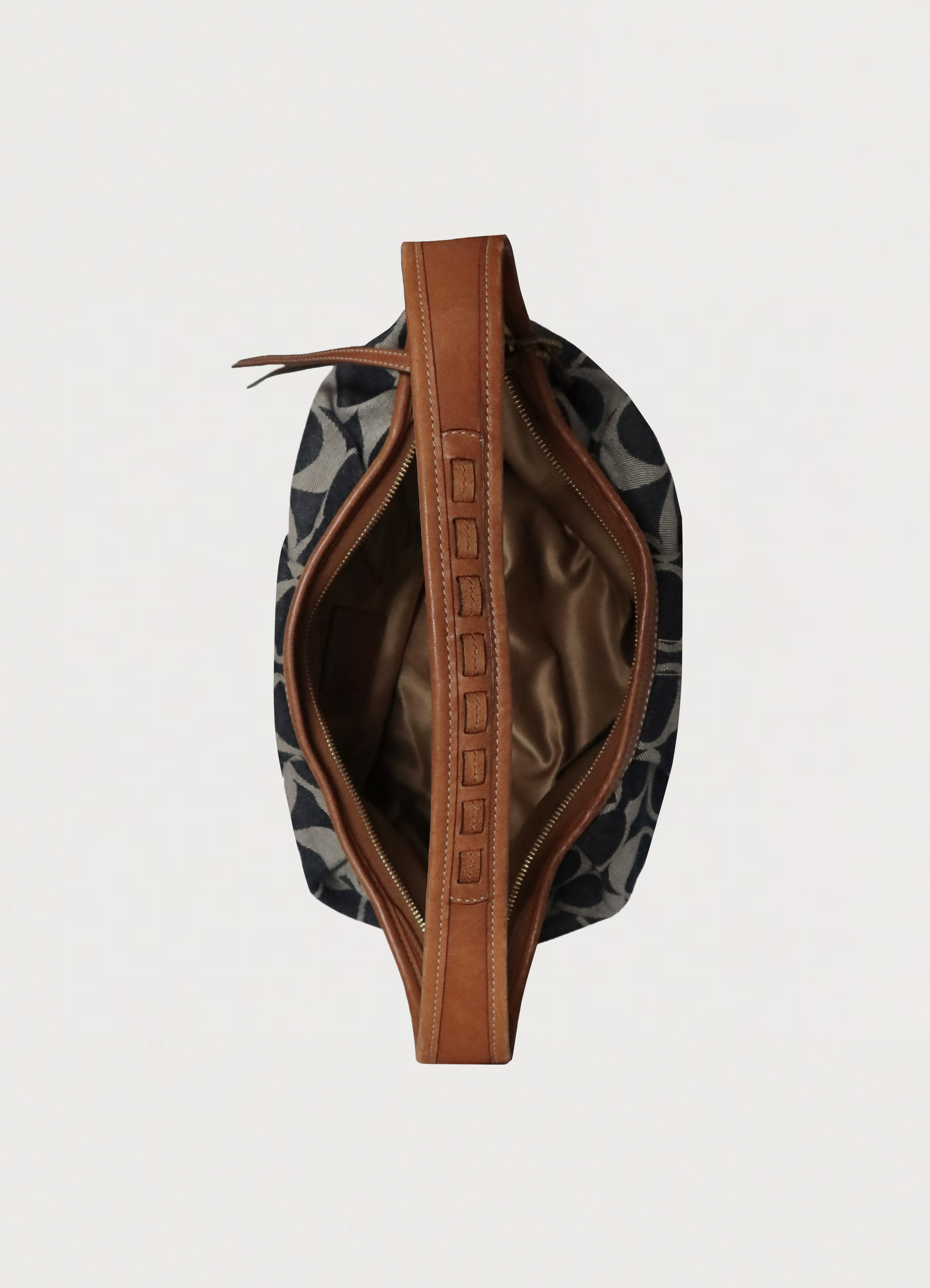 DENIM ERGO XL HOBO SHOULDER BAG