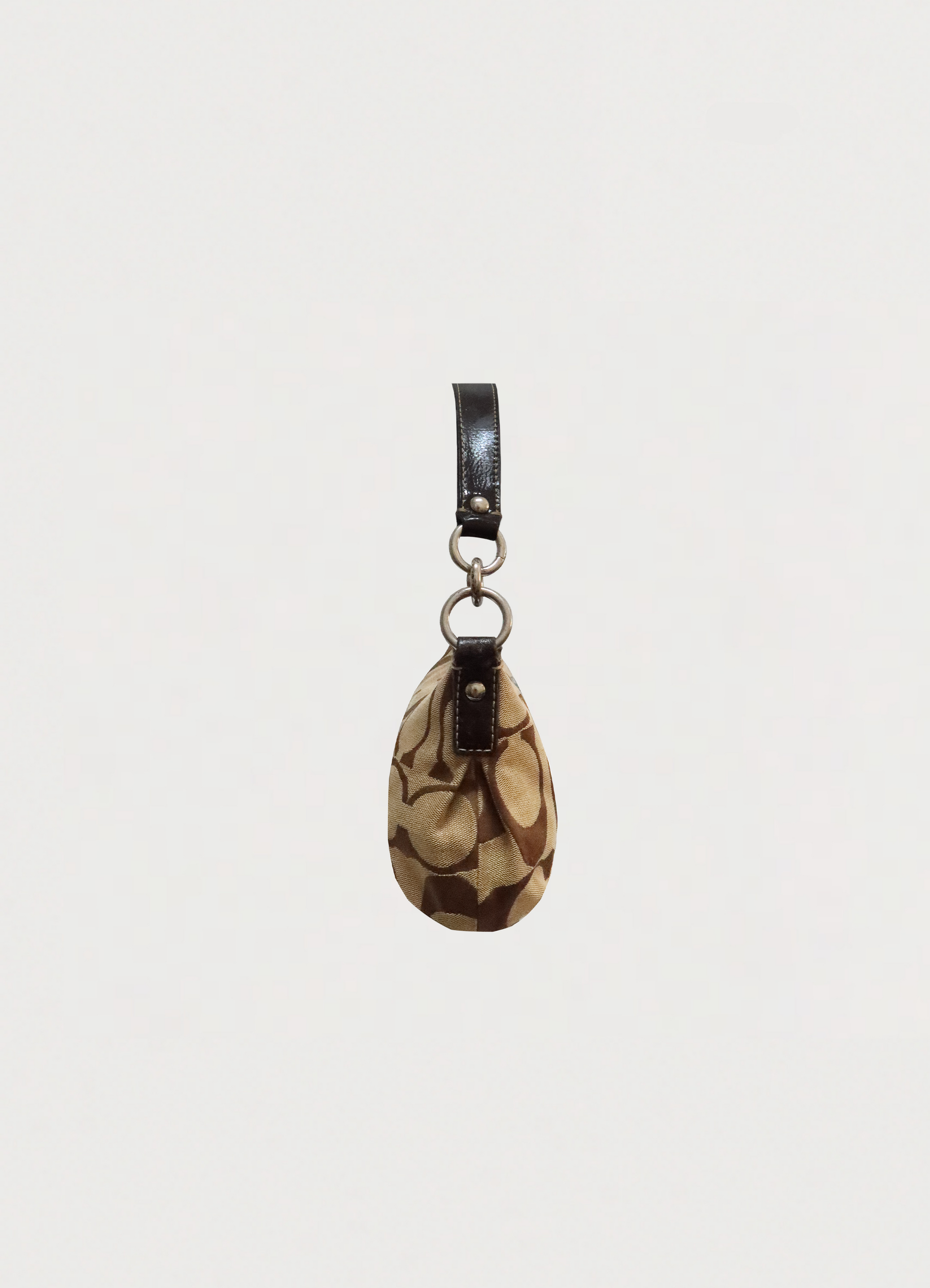 SIGNATURE STRIPE DEMI SHOULDER BAG