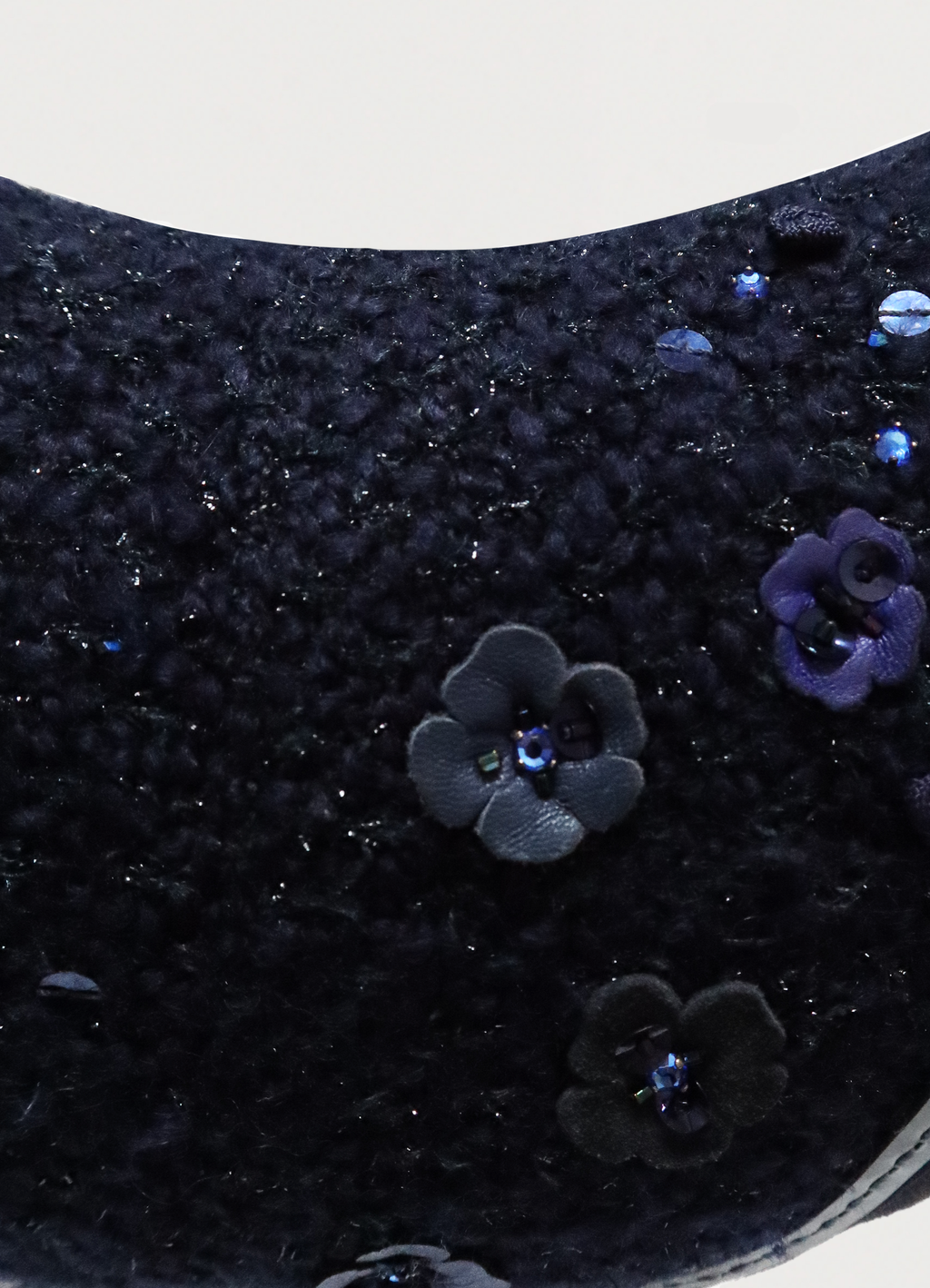 CHELSEA TWEED FLORAL HOBO BAG