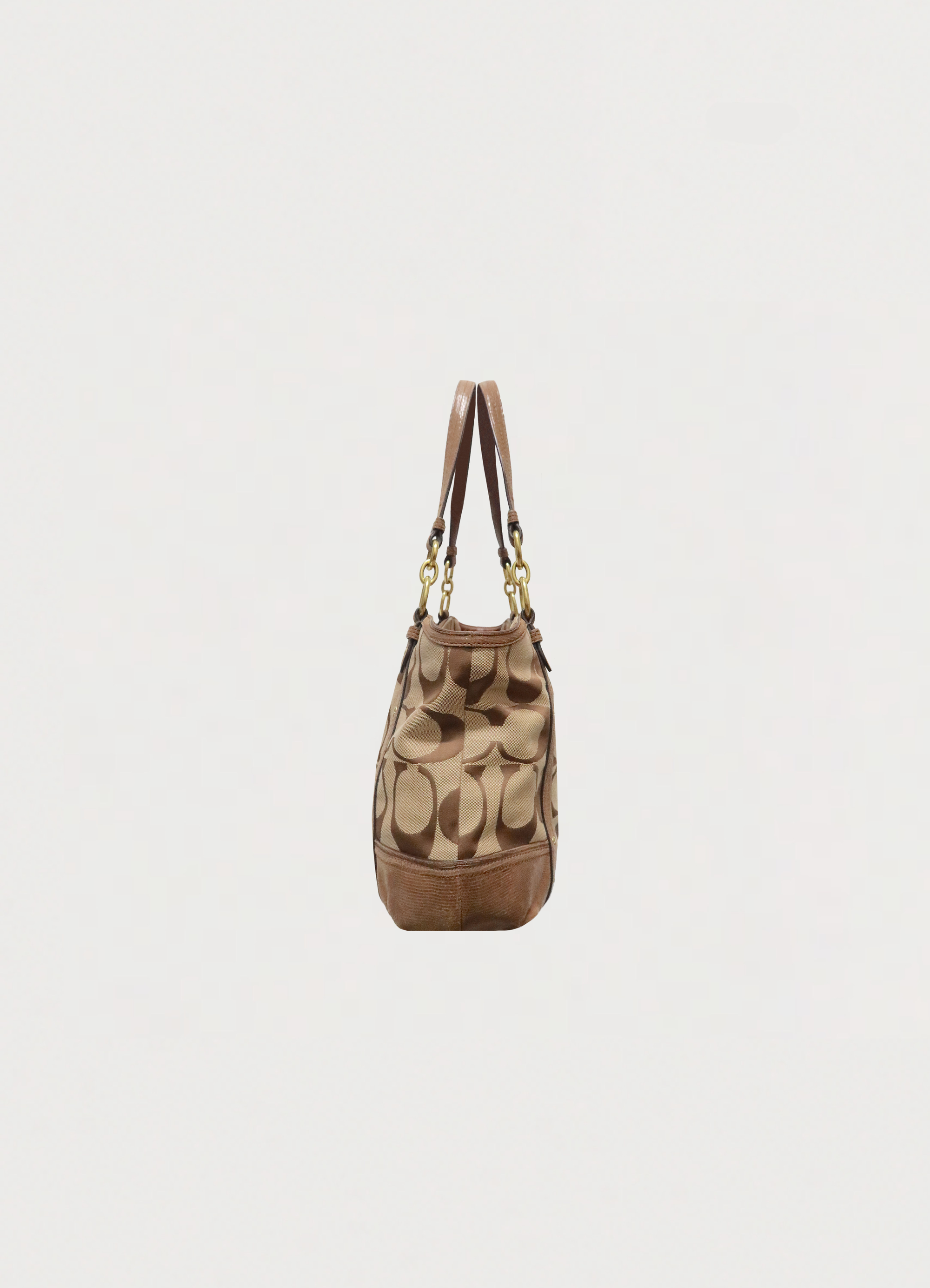 ALEXANDRA CHAIN TOTE SHOULDER BAG