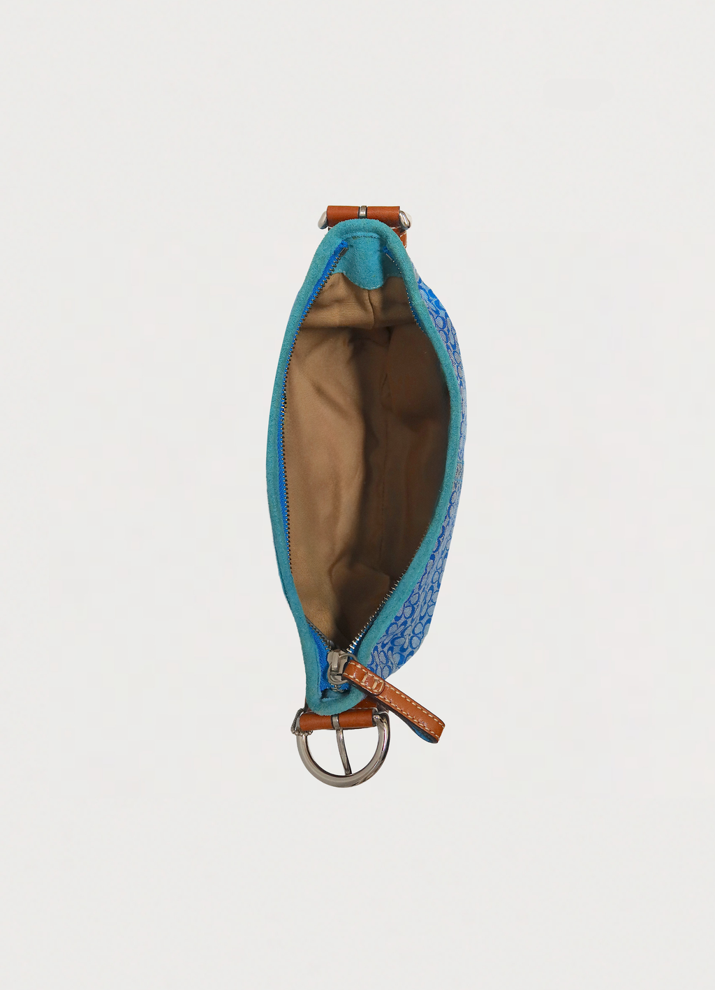 RARE AZURE BLUE SOHO HOBO MINI BAG