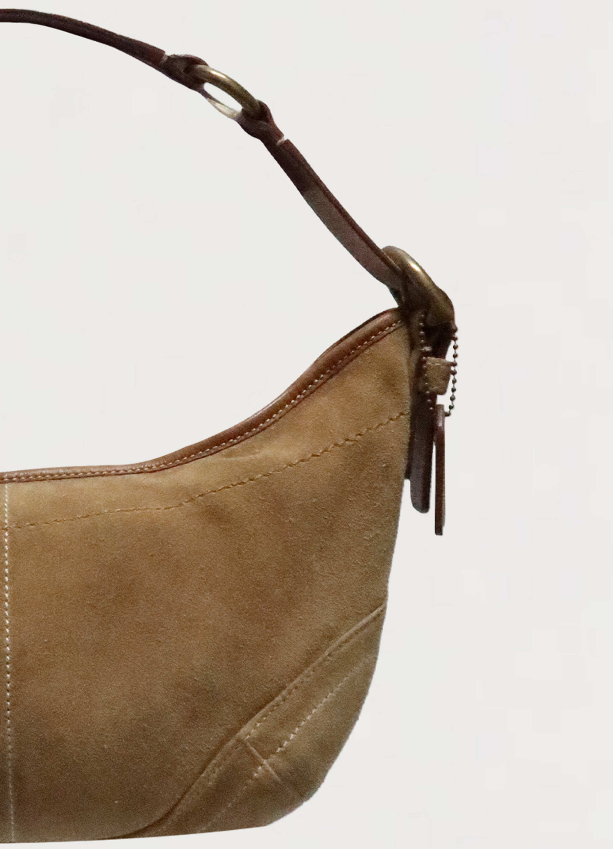 SOHO HOBO SUEDE SHOULDER BAG