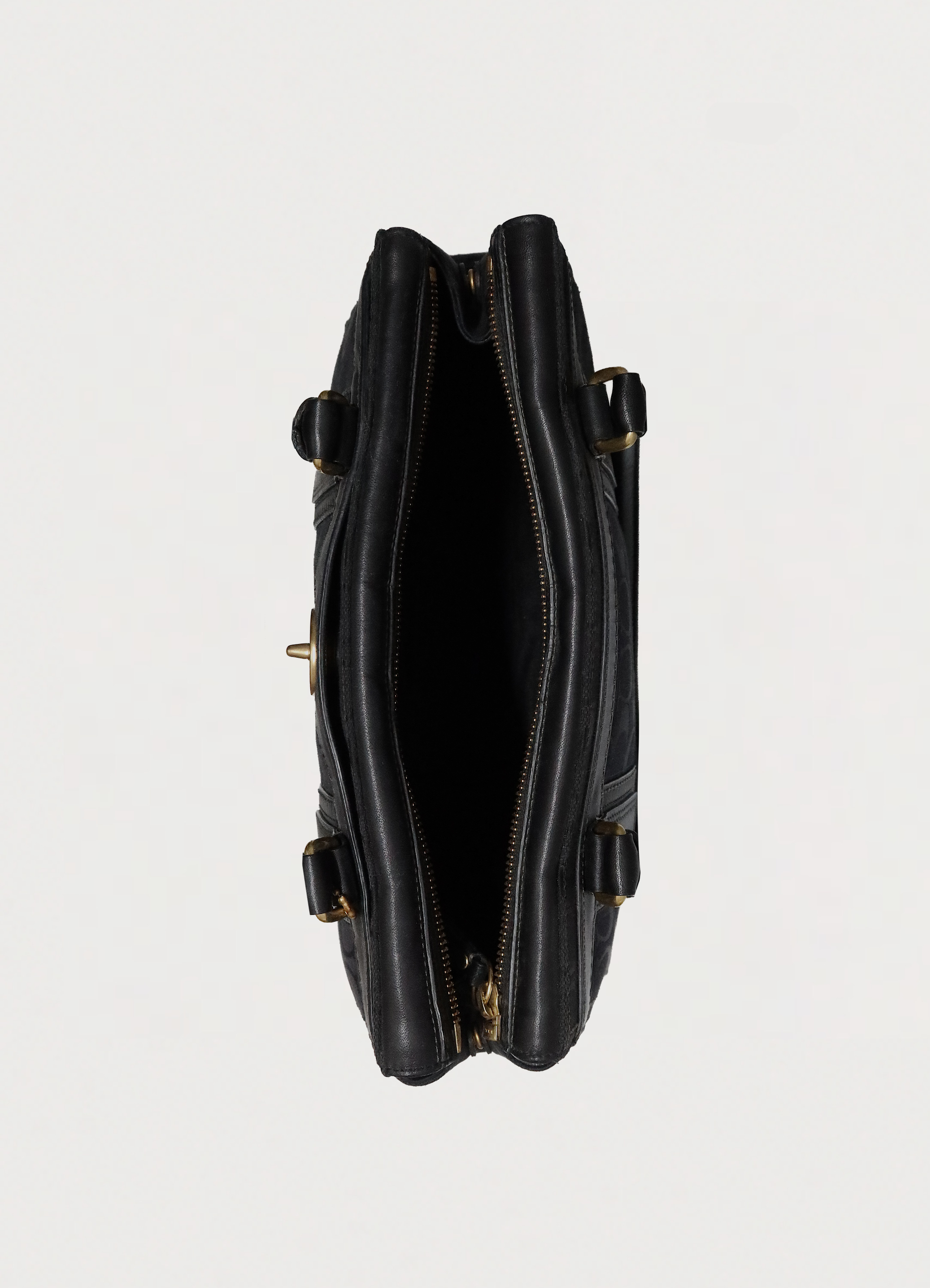 HAMPTONS MADELINE SIGNATURE SATCHEL BAG