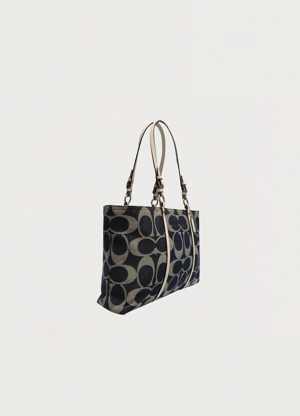 HAMPTONS DENIM SIGNATURE TOTE BAG