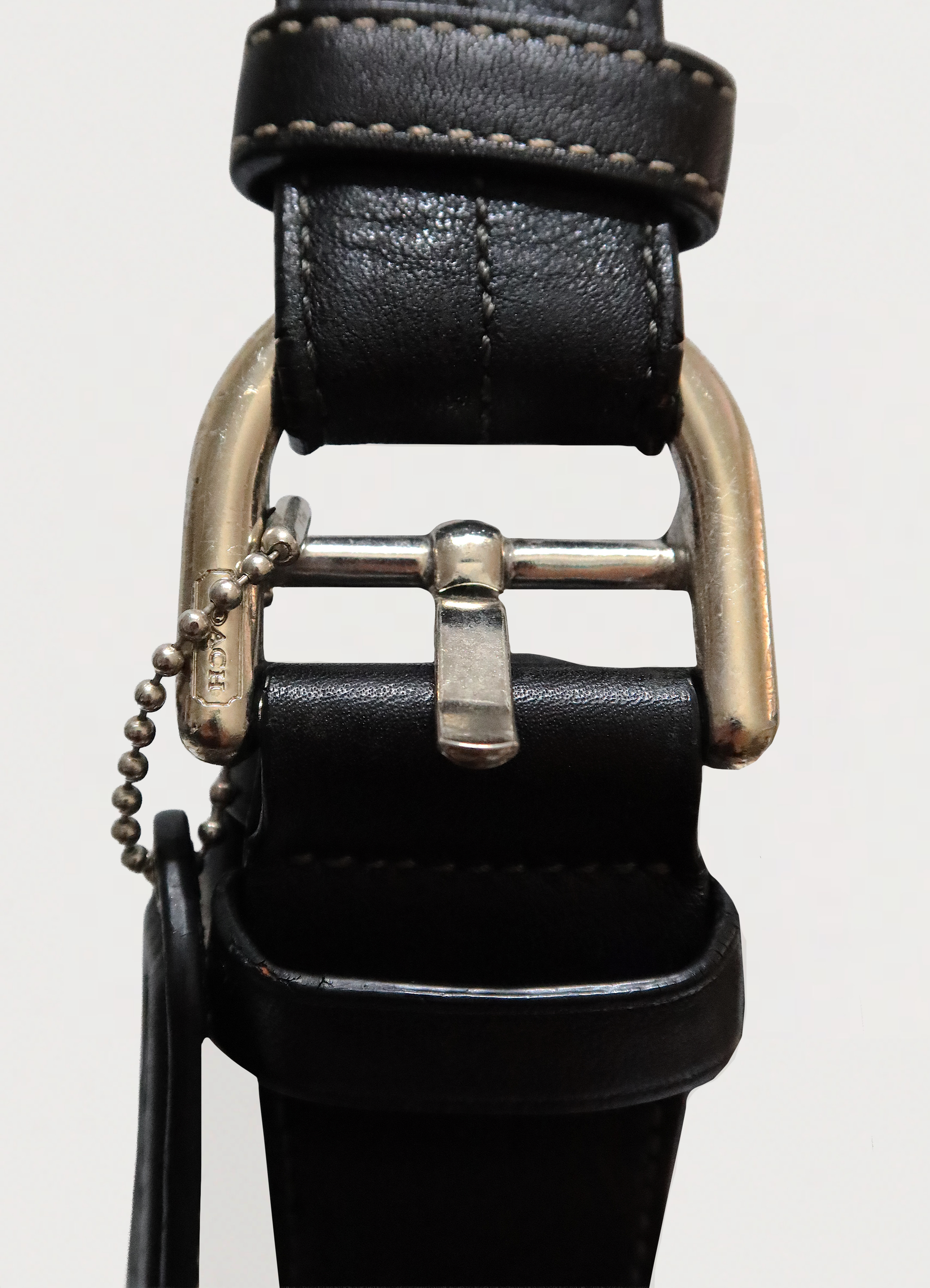 SIGNATURE PATCHWORK CONVERTIBLE SHOULDER BAG