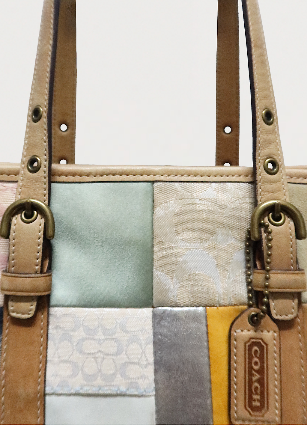 PATCHWORK TOTE BAG