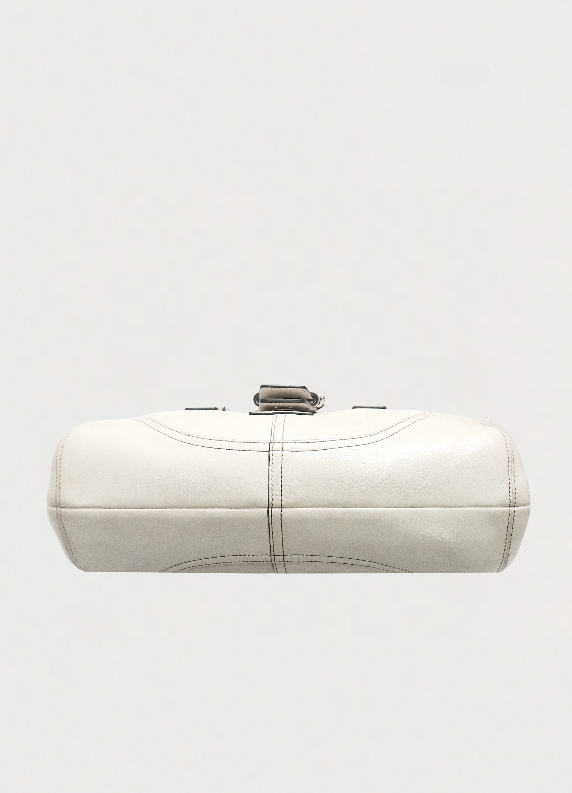 HAMPTONS SOHO FLAP LEATHER SATCHEL BAG
