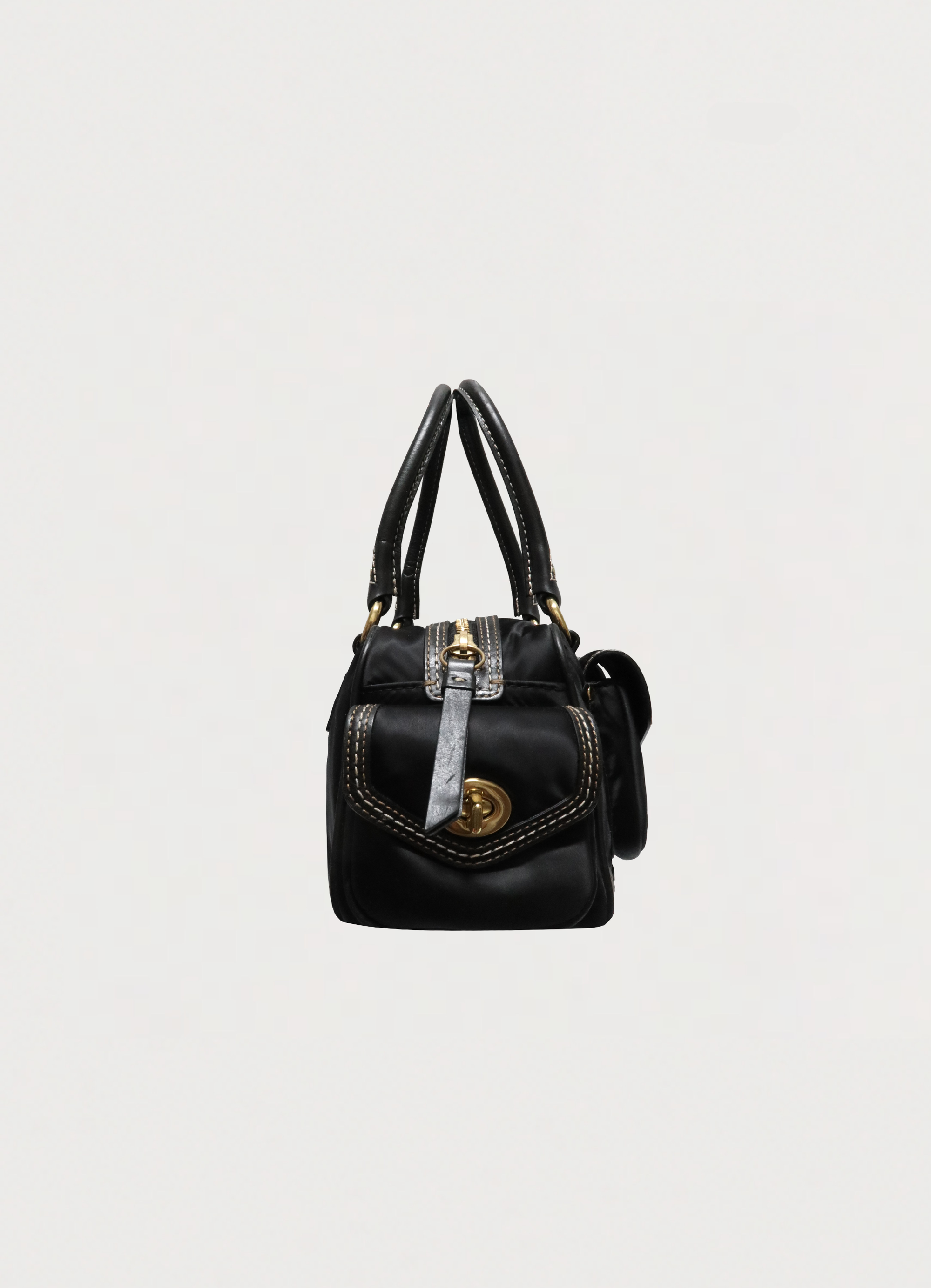 SOHO SIGNATURE POCKET SATCHEL BAG