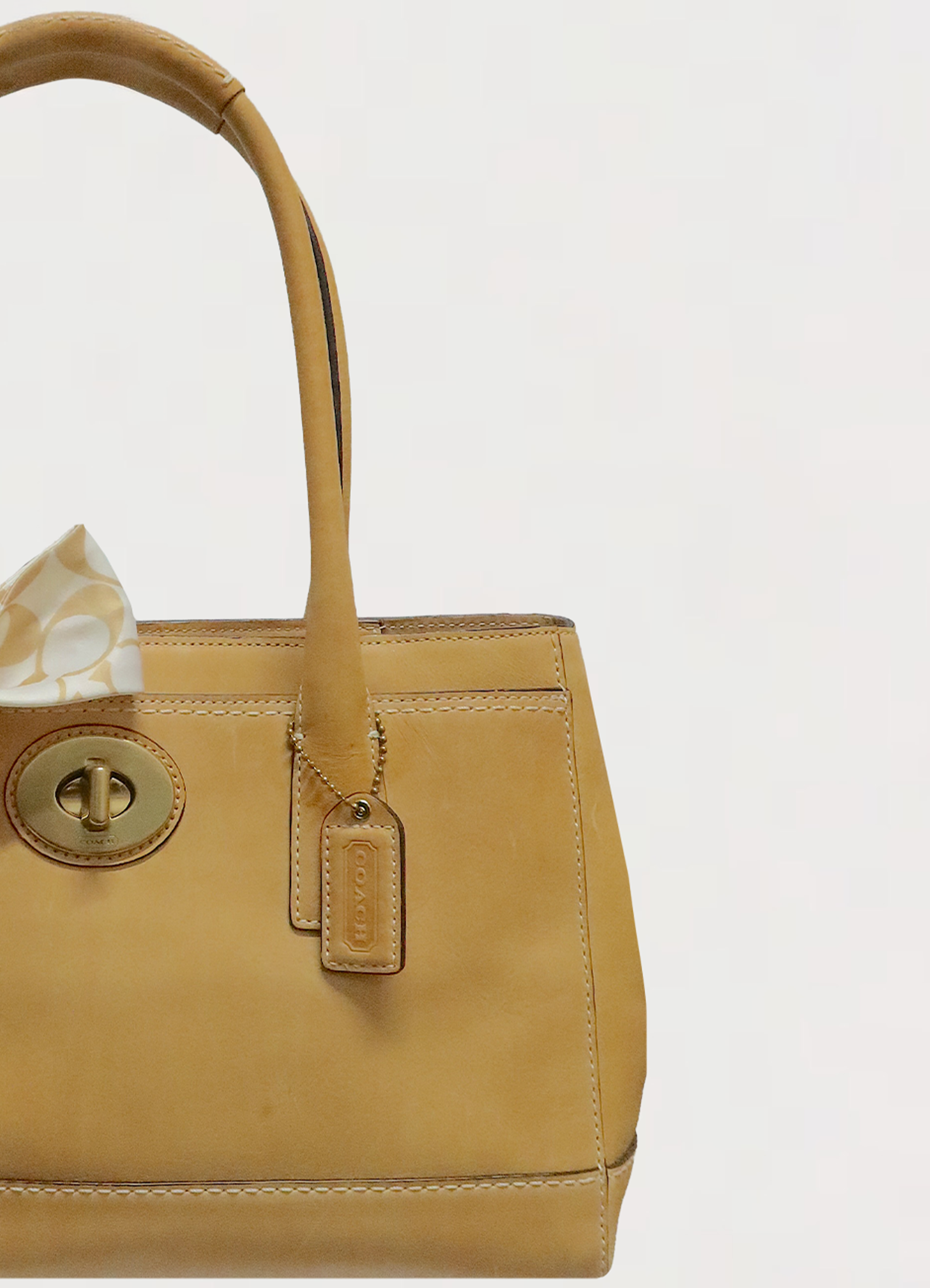 HAMPTONS MADELINE TURNLOCK SATCHEL BAG