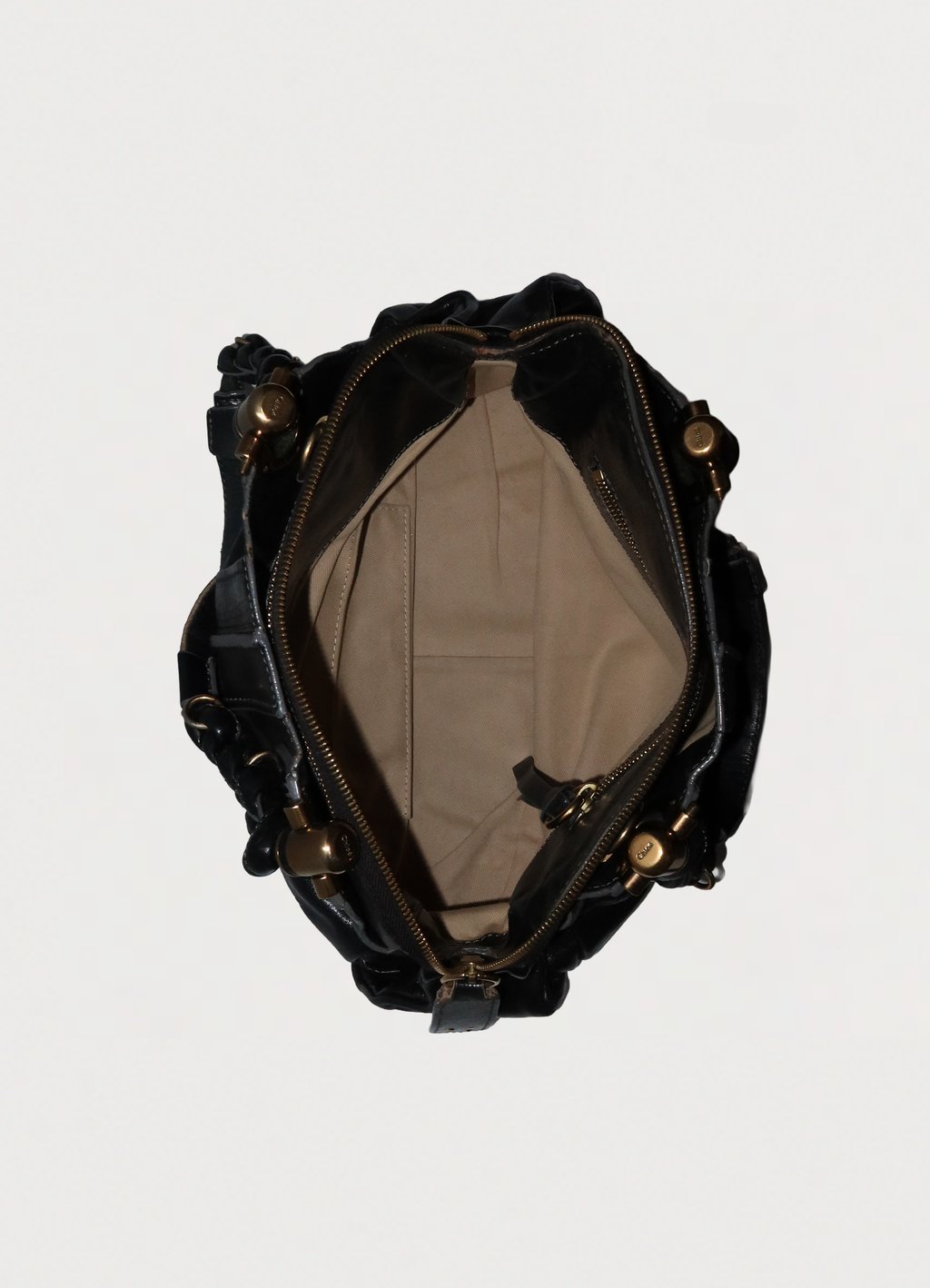 HELOISE LEATHER SHOULDER BAG