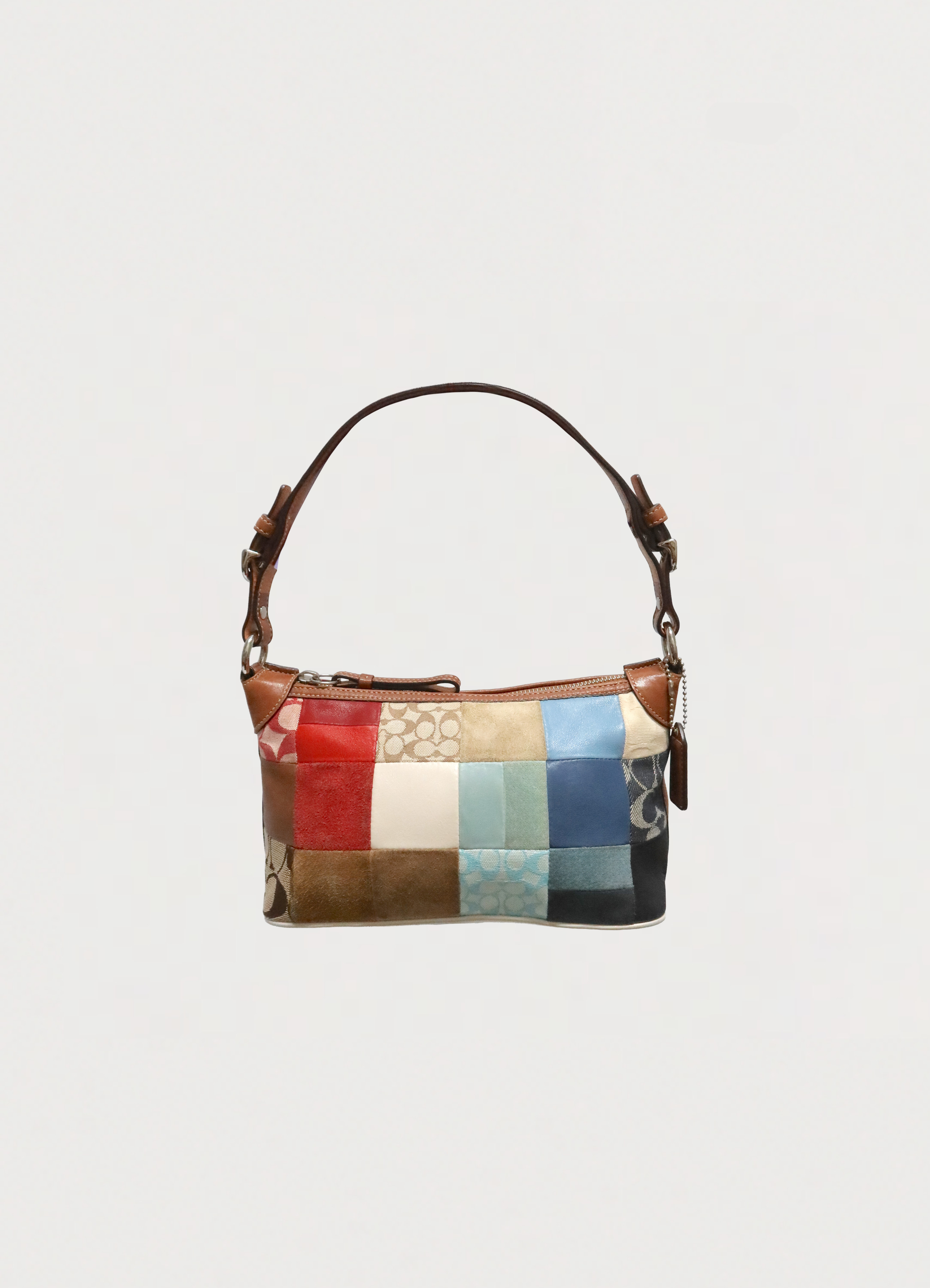 SOHO PATCHWORK SHOULDER BAG