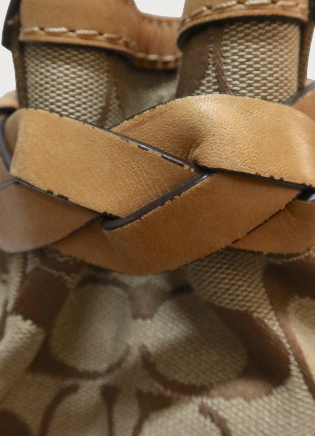 SIGNATURE HAMPTONS CARRYALL SATCHEL BAG