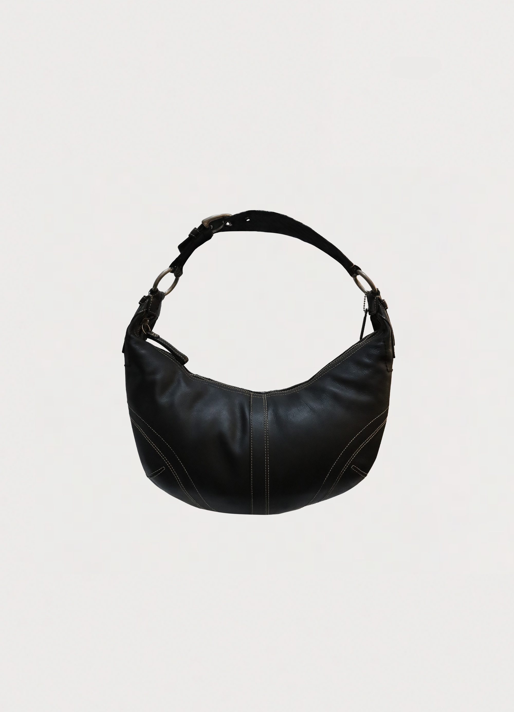 SOHO HOBO LEATHER BAG