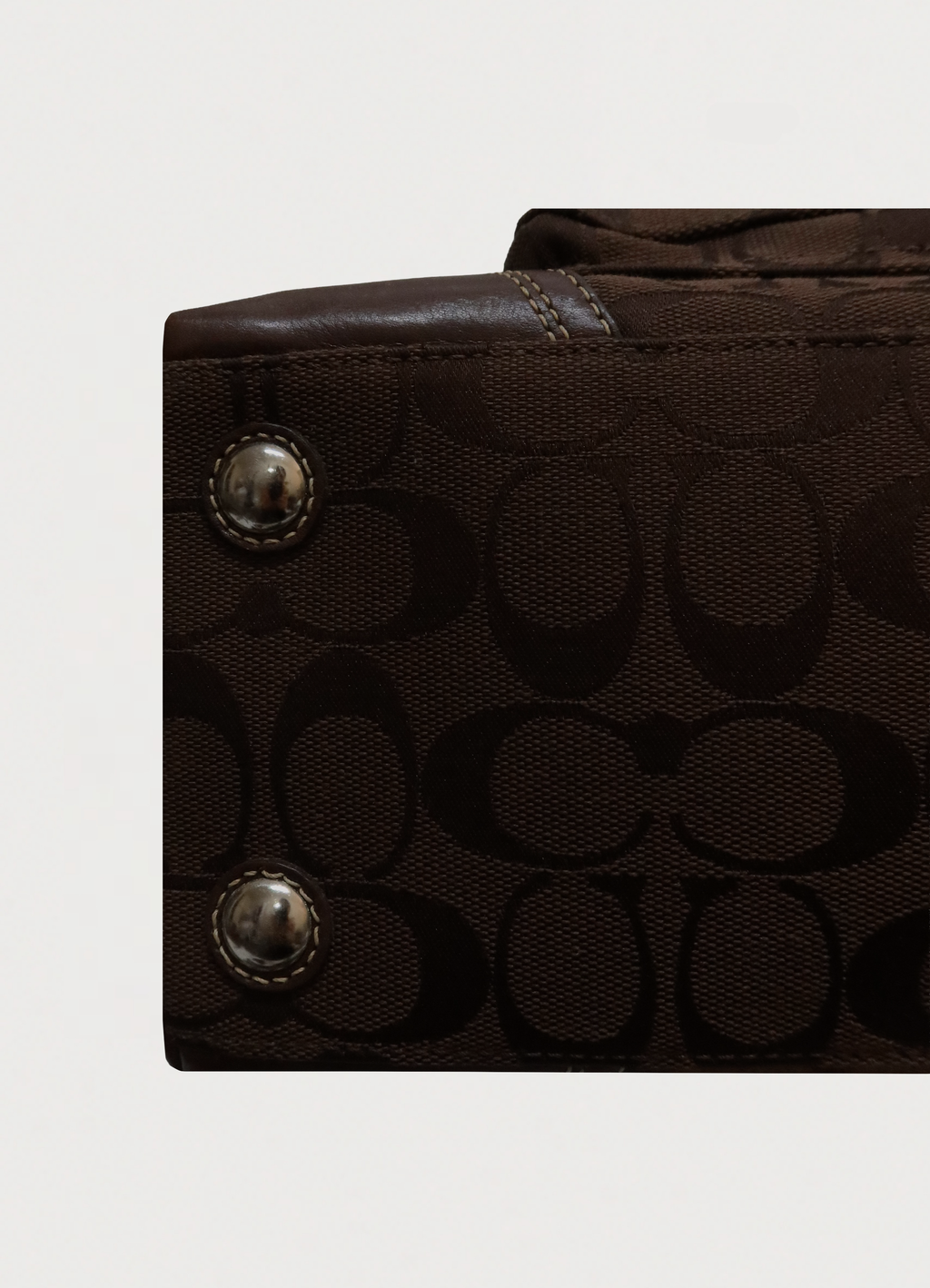 HAMPTONS SIGNATURE DOMED SATCHEL BAG