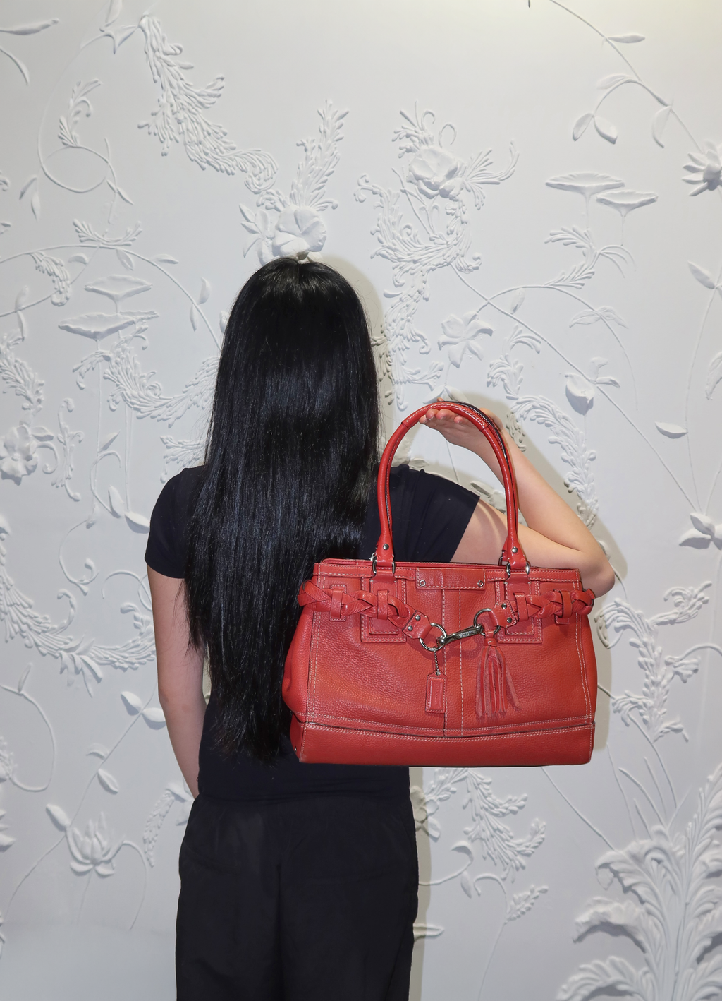 HAMPTONS LARGE CARRYALL SATCHEL BAG