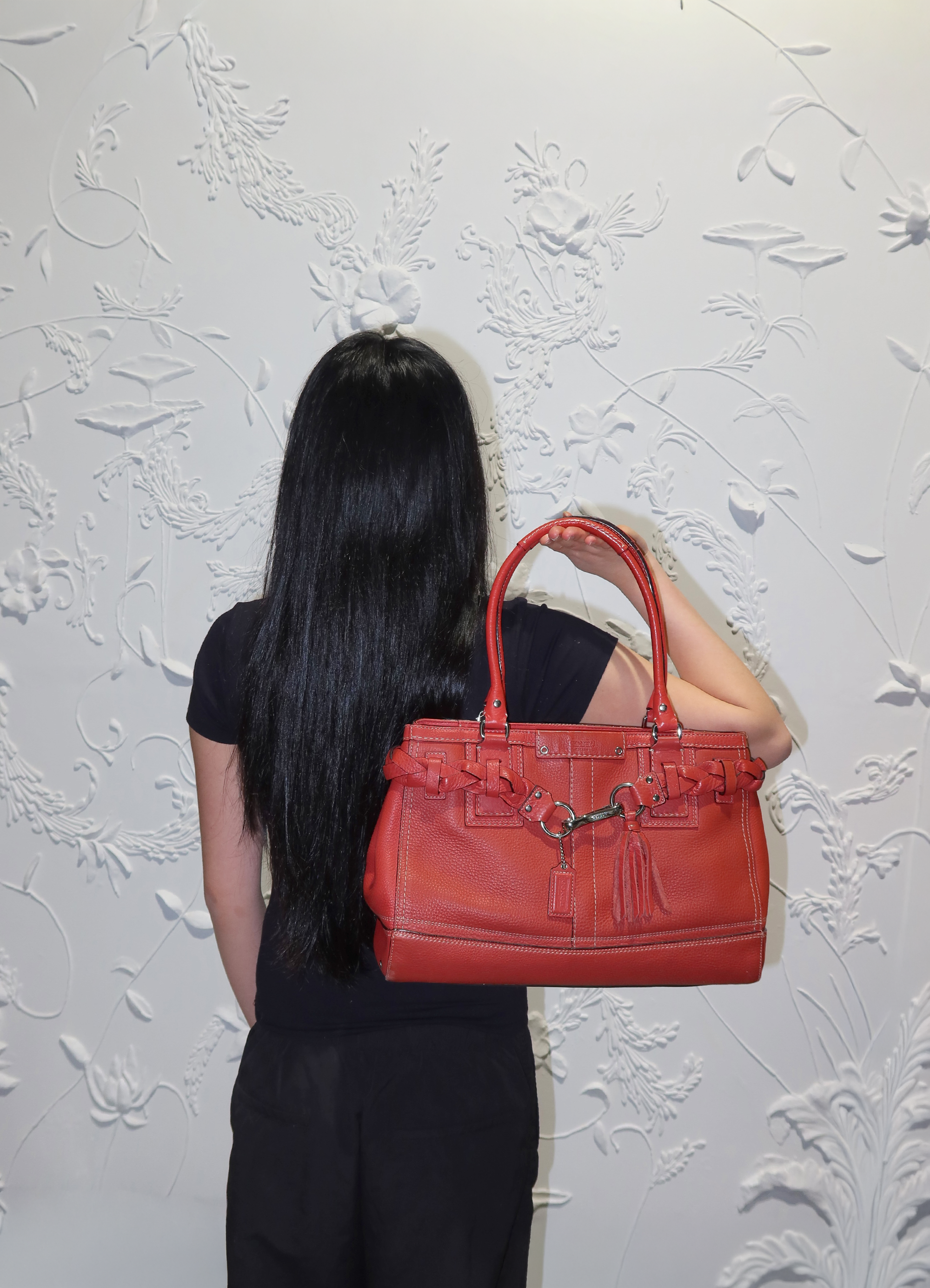 HAMPTONS LARGE CARRYALL SATCHEL BAG