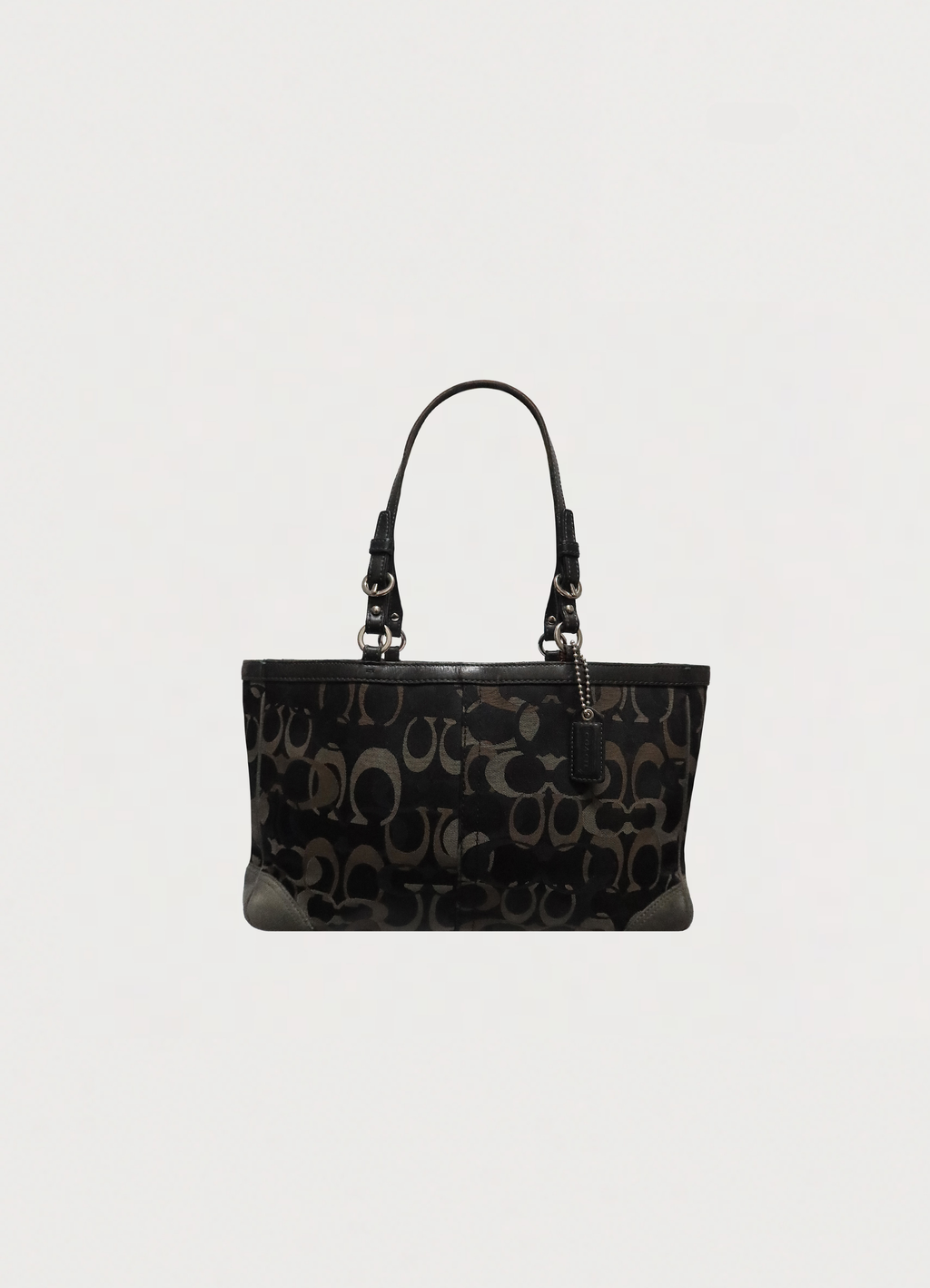 CHELSEA OPTIC SIGNATURE TOTE SHOULDER BAG