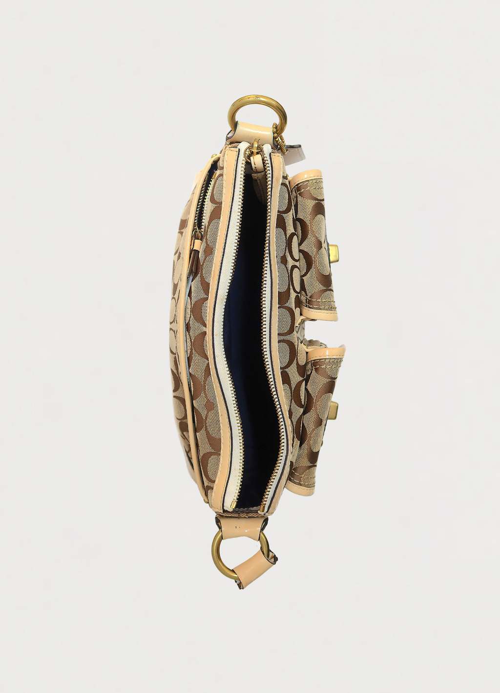 LEGACY SIGNATURE TURNLOCK SHOULDER BAG
