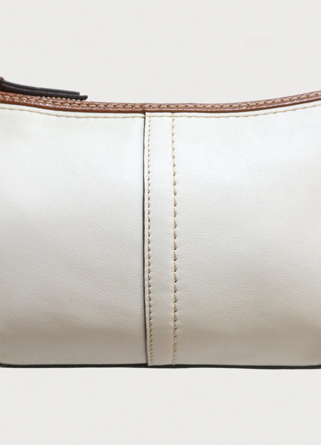 HAMPTONS DENIM BAGUETTE SHOULDER BAG