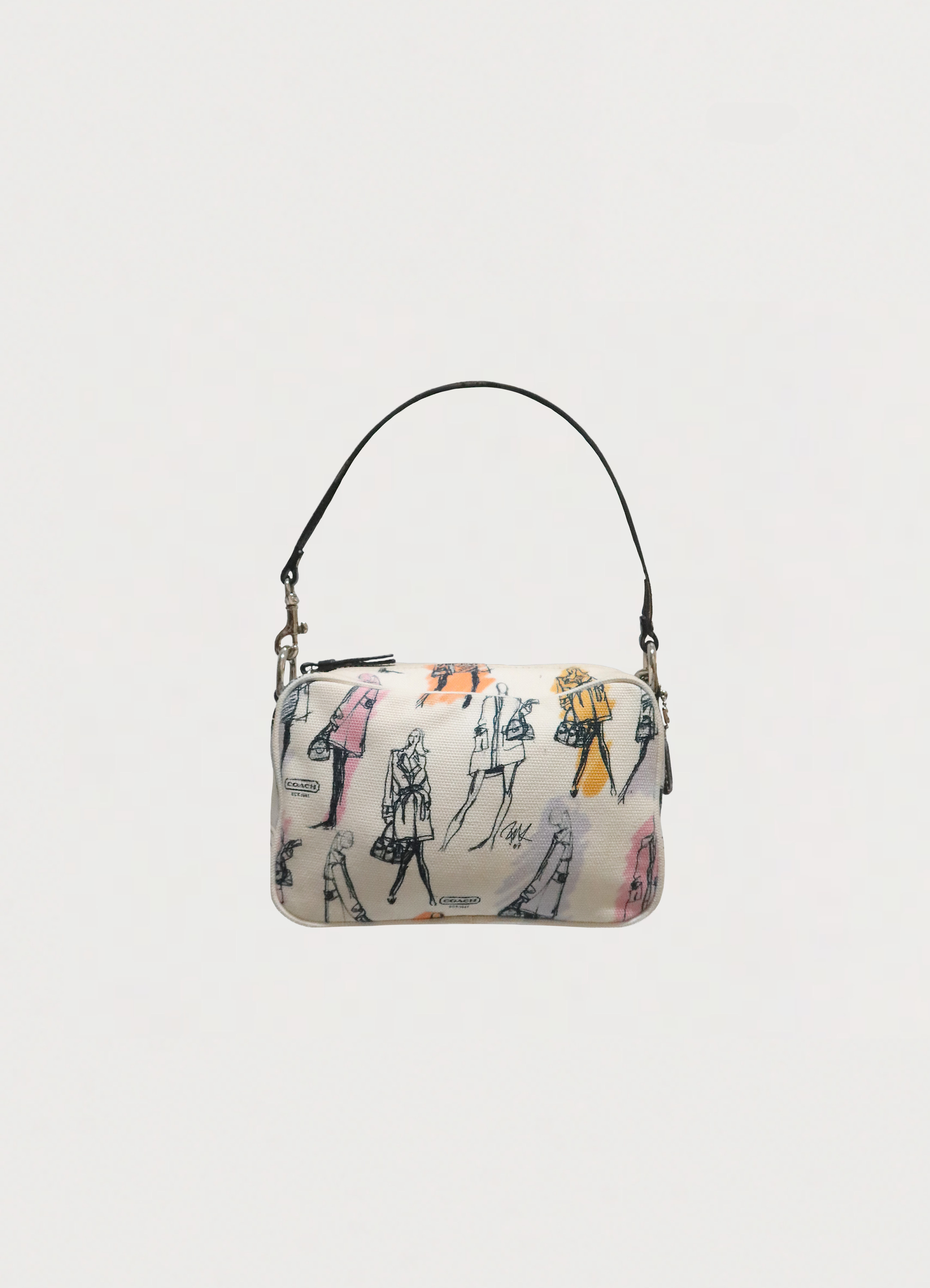 LIMITED EDITION PEOPLE SKETCH BONNIE CASHIN POCHETTE BAG