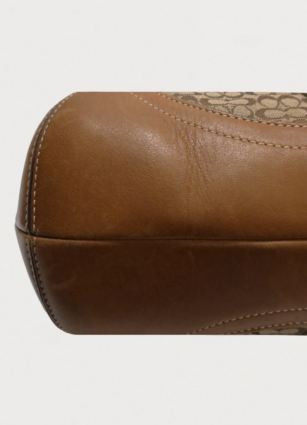 MINI C SIGNATURE SLIM HOBO BAG
