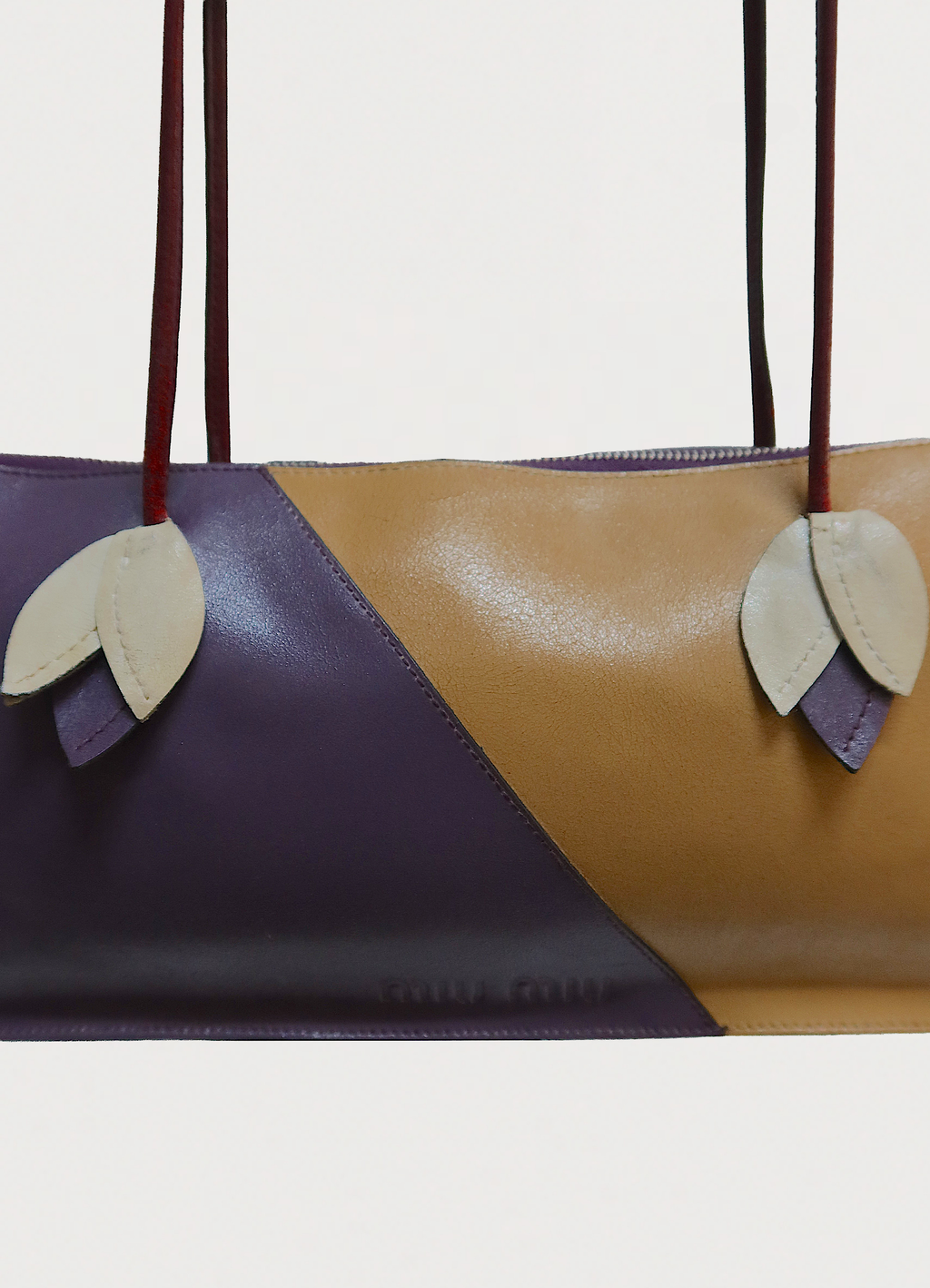LEAF COLOURBLOCK SHOULDER BAG