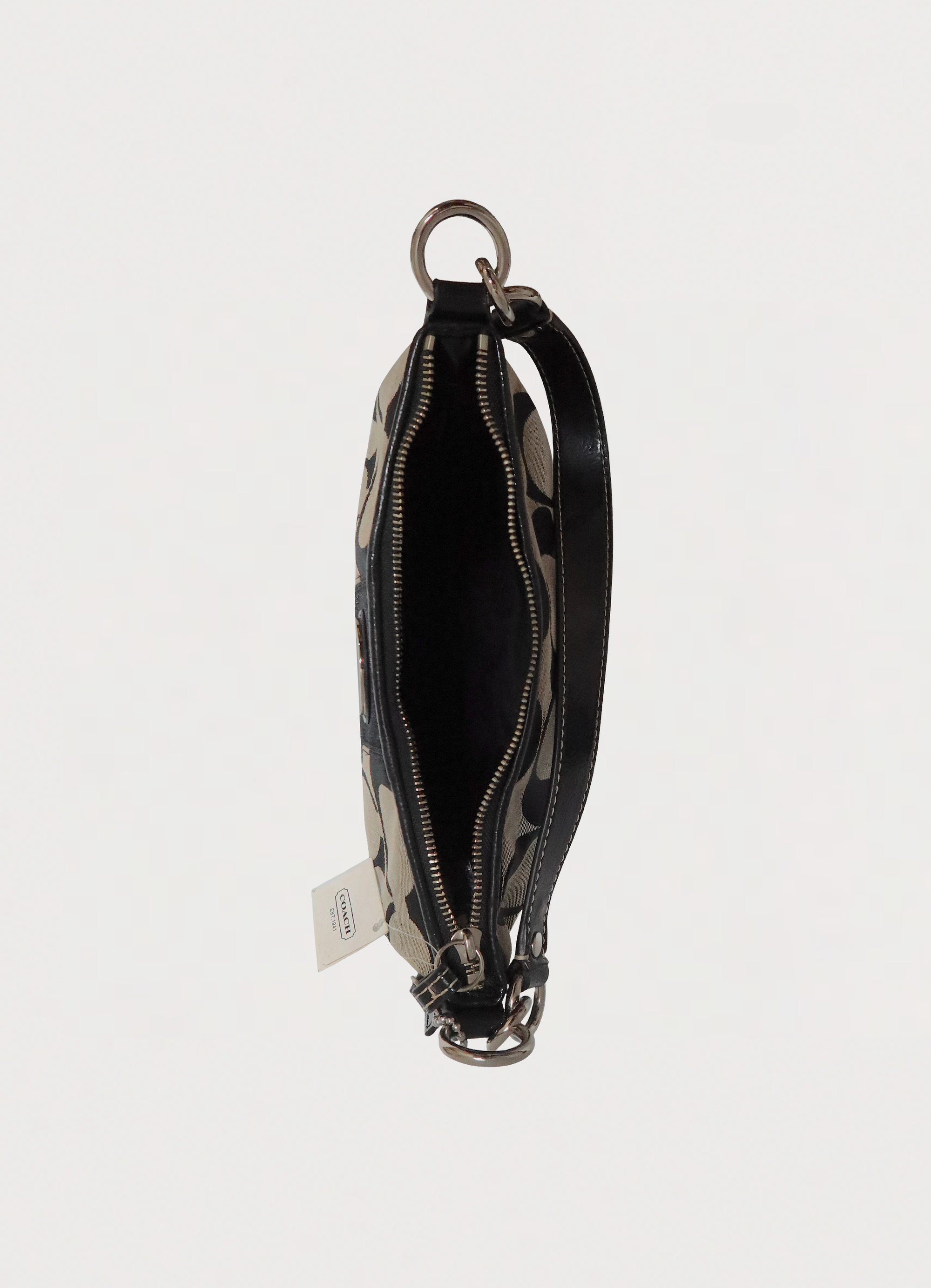 SIGNATURE STRIPE DEMI SHOULDER BAG