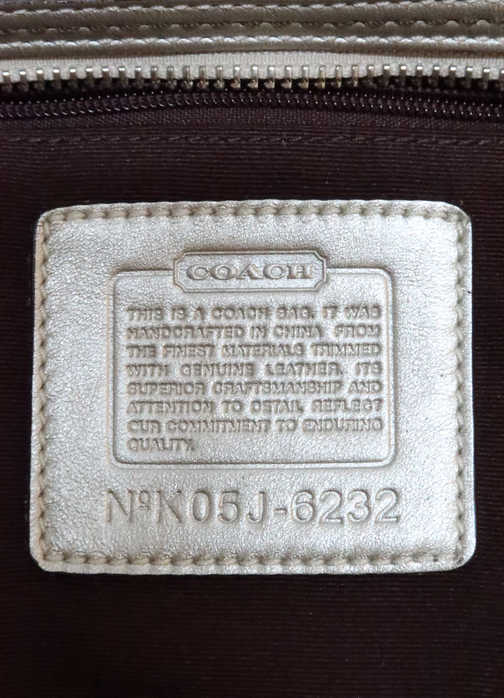 SIGNATURE GALLERY POCKET SATCHEL SHOULDER BAG