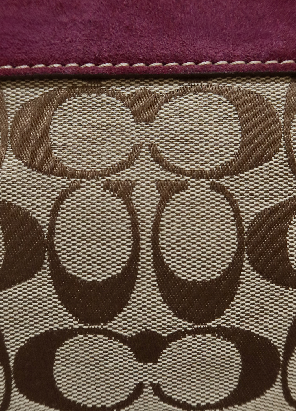 HAMPTONS SUEDE SIGNATURE TOTE BAG