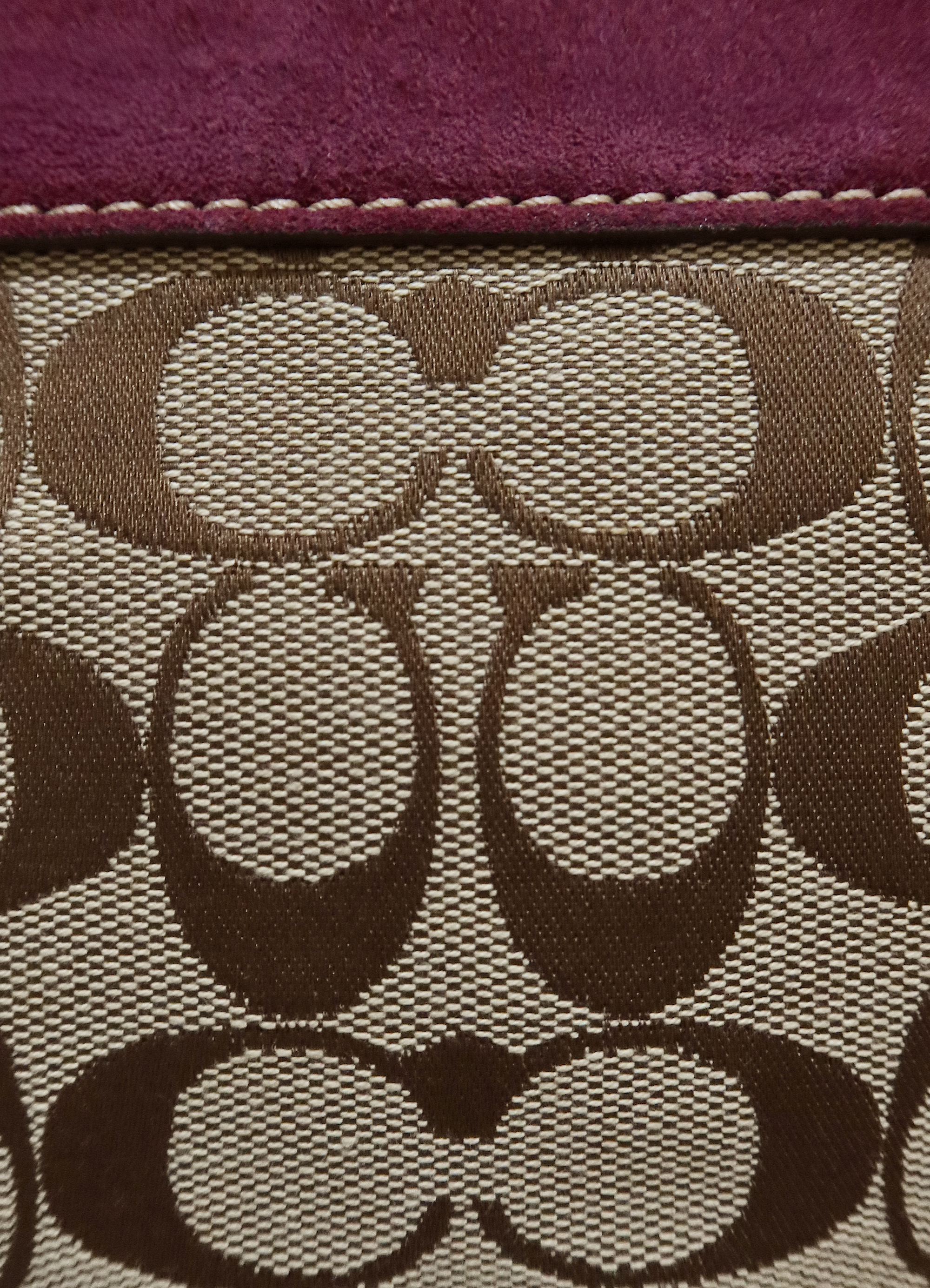 HAMPTONS SUEDE SIGNATURE TOTE BAG