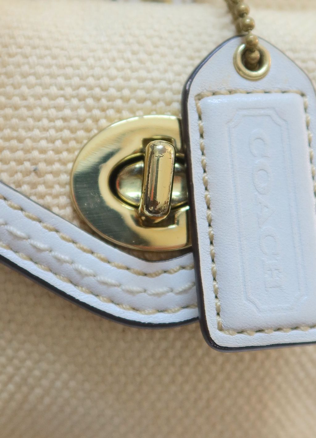 LEGACY COTTON TWILL GALLERY SATCHEL BAG