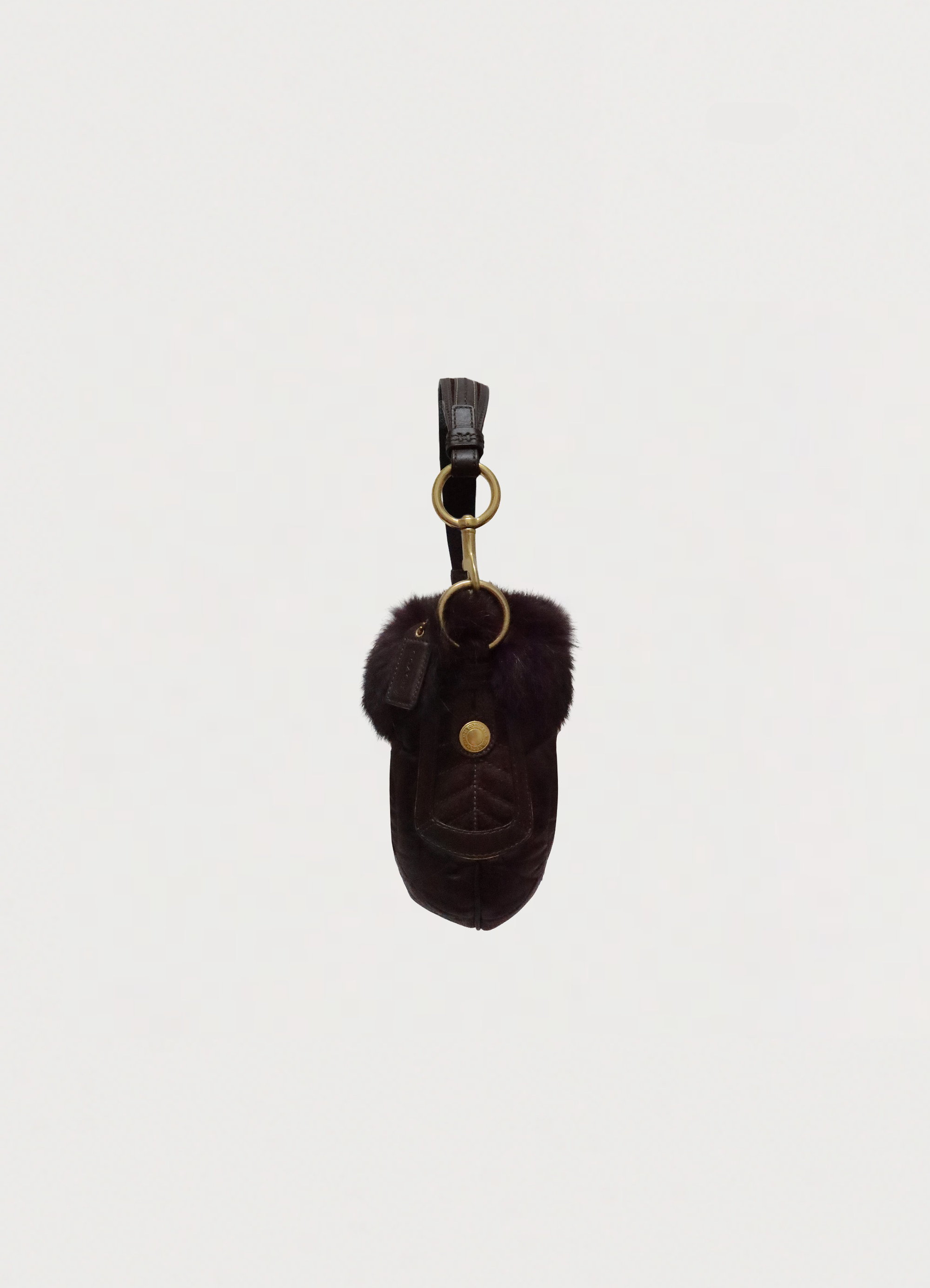 SOHO SKI BUNNY QUILTED HOBO BAG