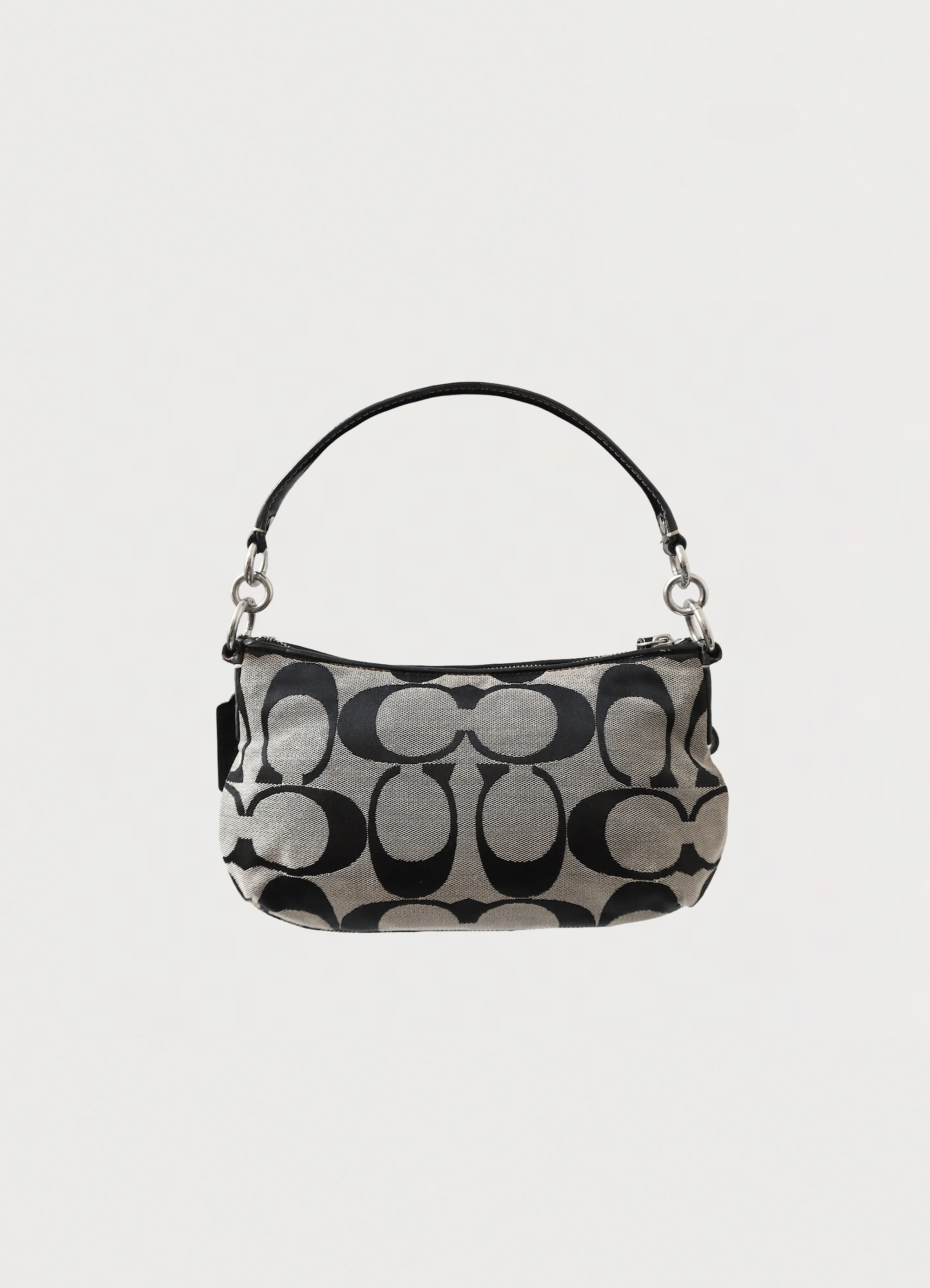 SIGNATURE STRIPE DEMI SHOULDER BAG