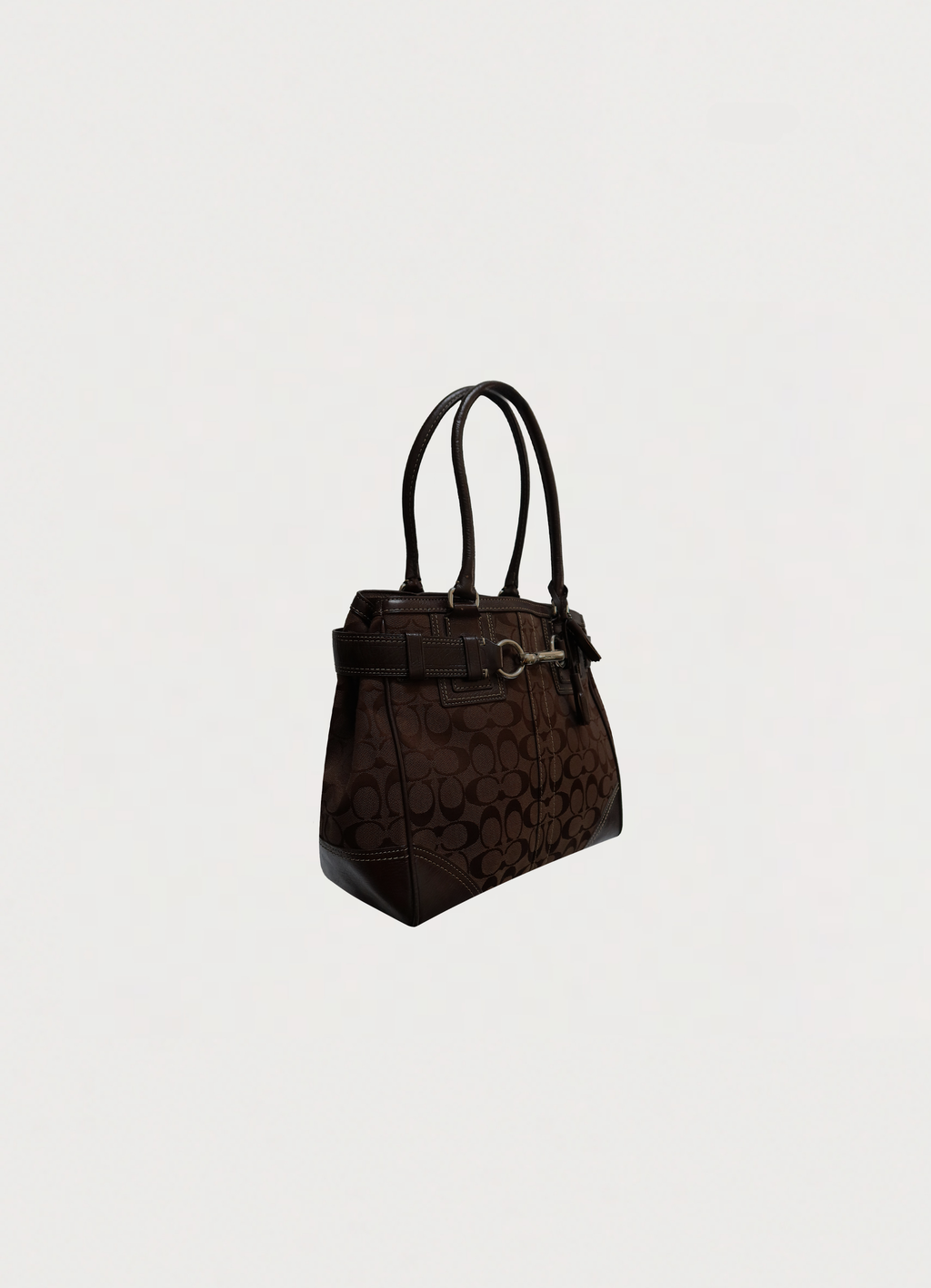 HAMPTON SIGNATURE LARGE SATCHEL BAG