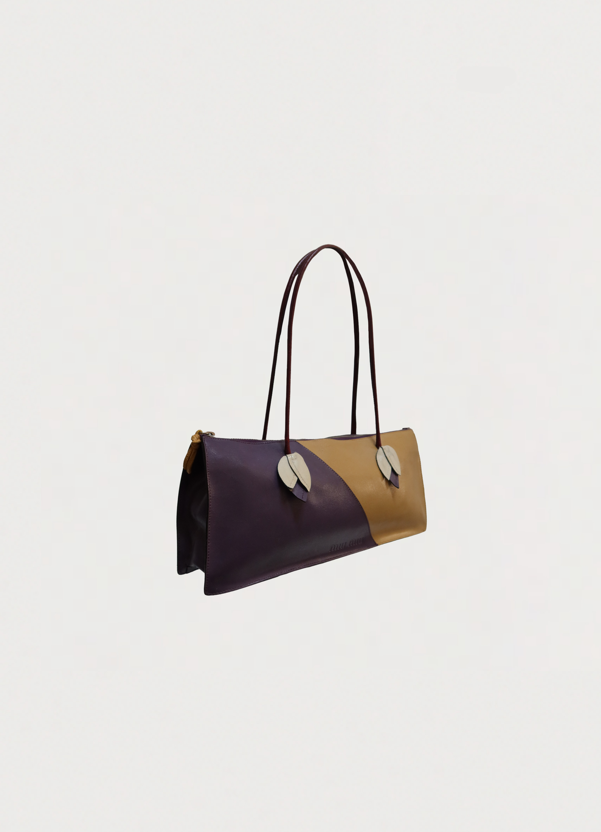 LEAF COLOURBLOCK SHOULDER BAG