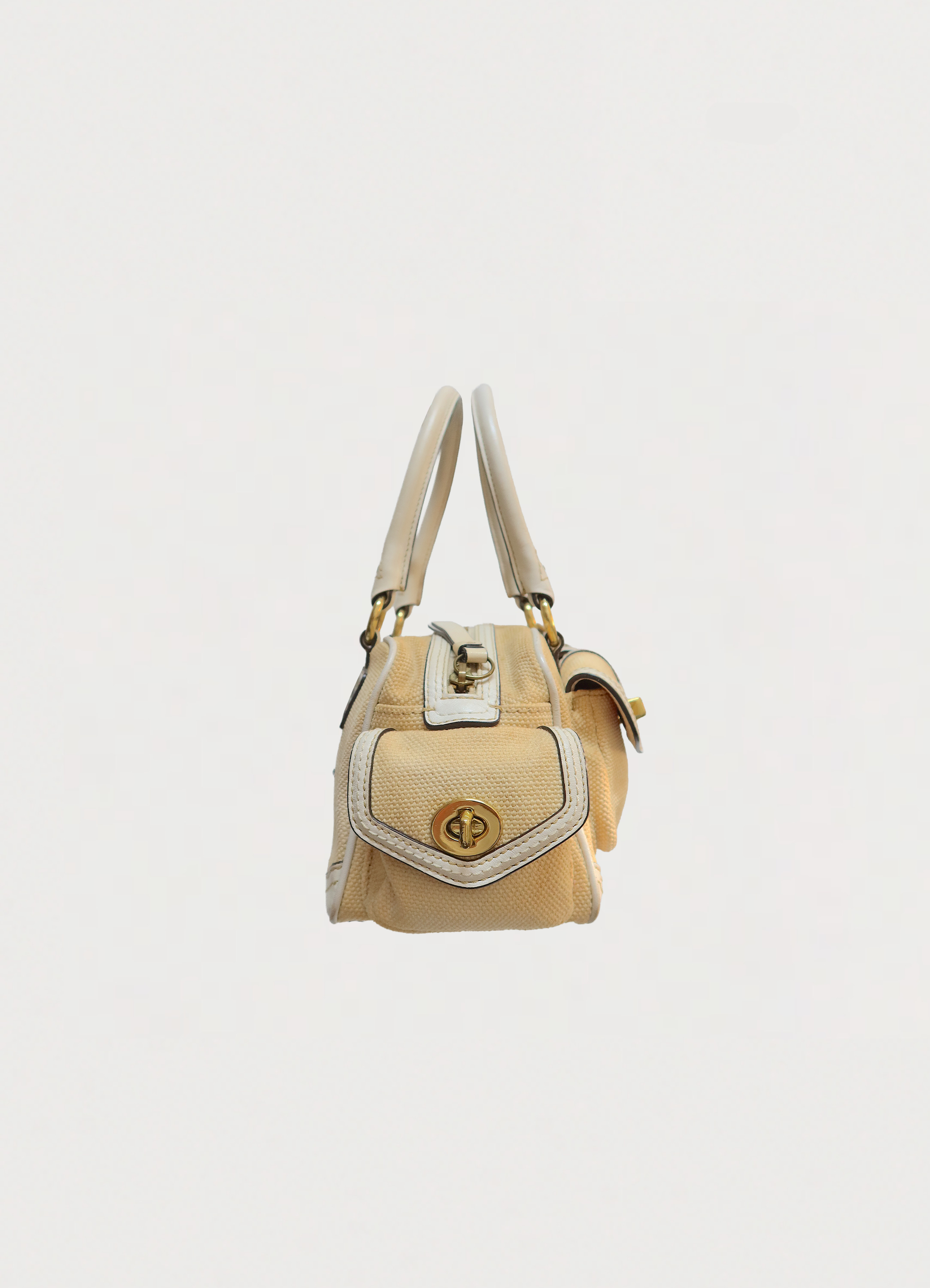 LEGACY COTTON TWILL GALLERY SATCHEL BAG