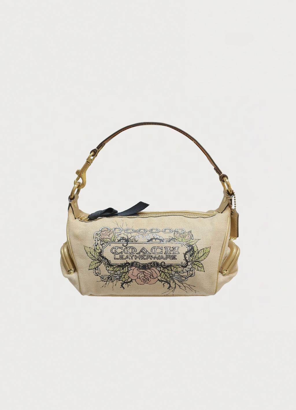 TATTOO PEGASUS KISSLOCK POCHETTE BAG