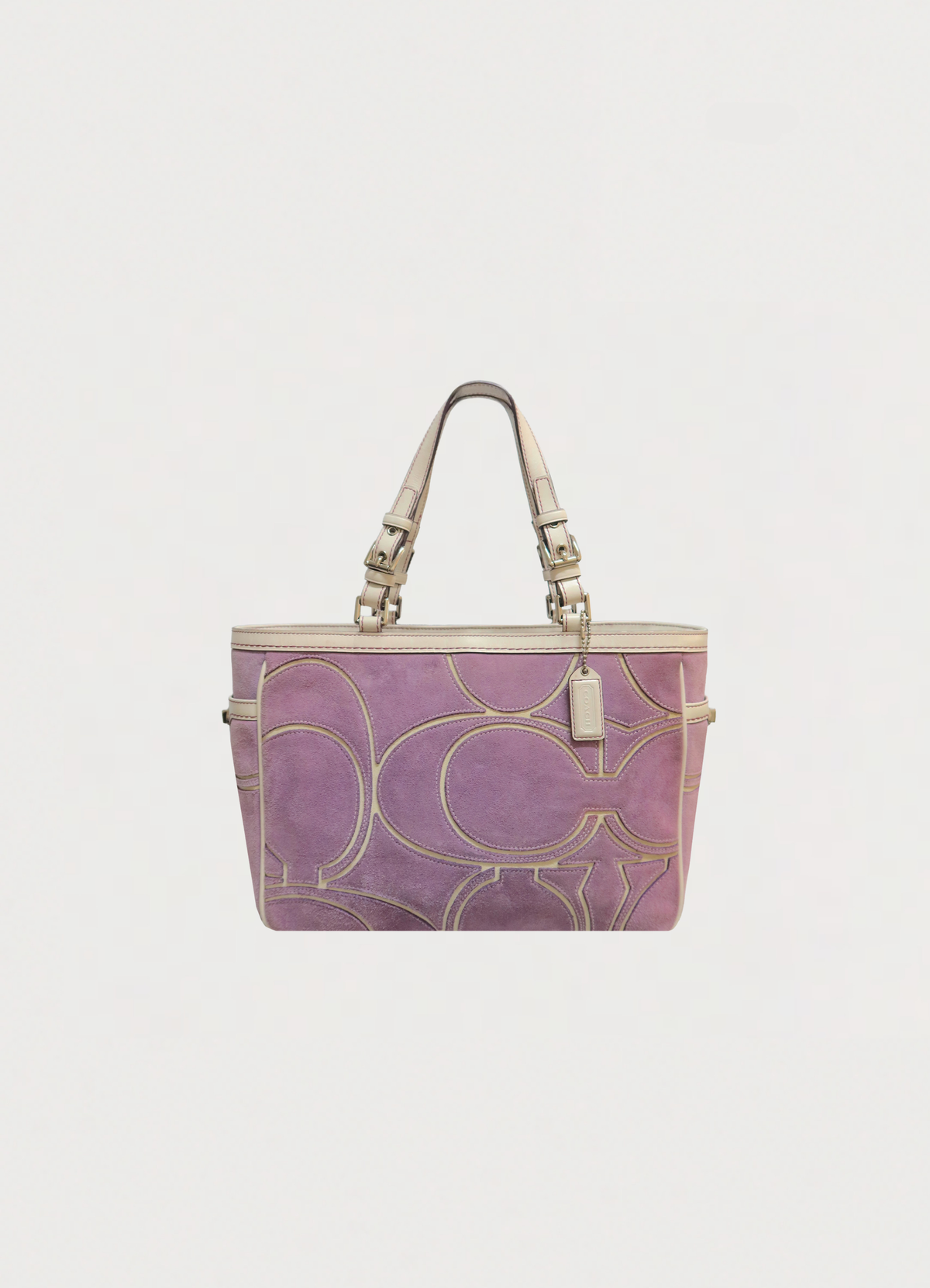 HAMPTON GALLERY SUEDE TOTE BAG