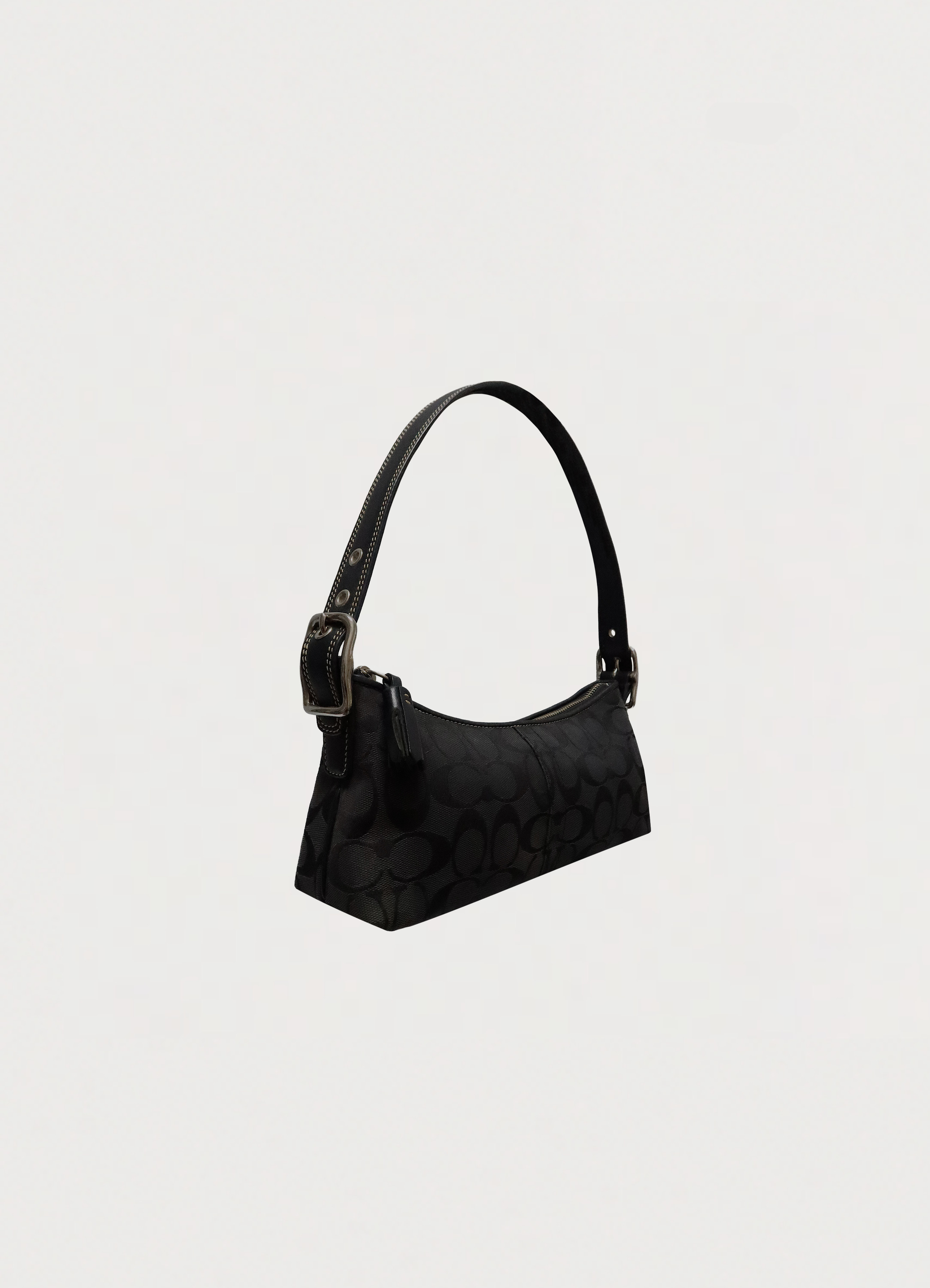 HAMPTONS SIGNATURE DEMI BAGUETTE BAG