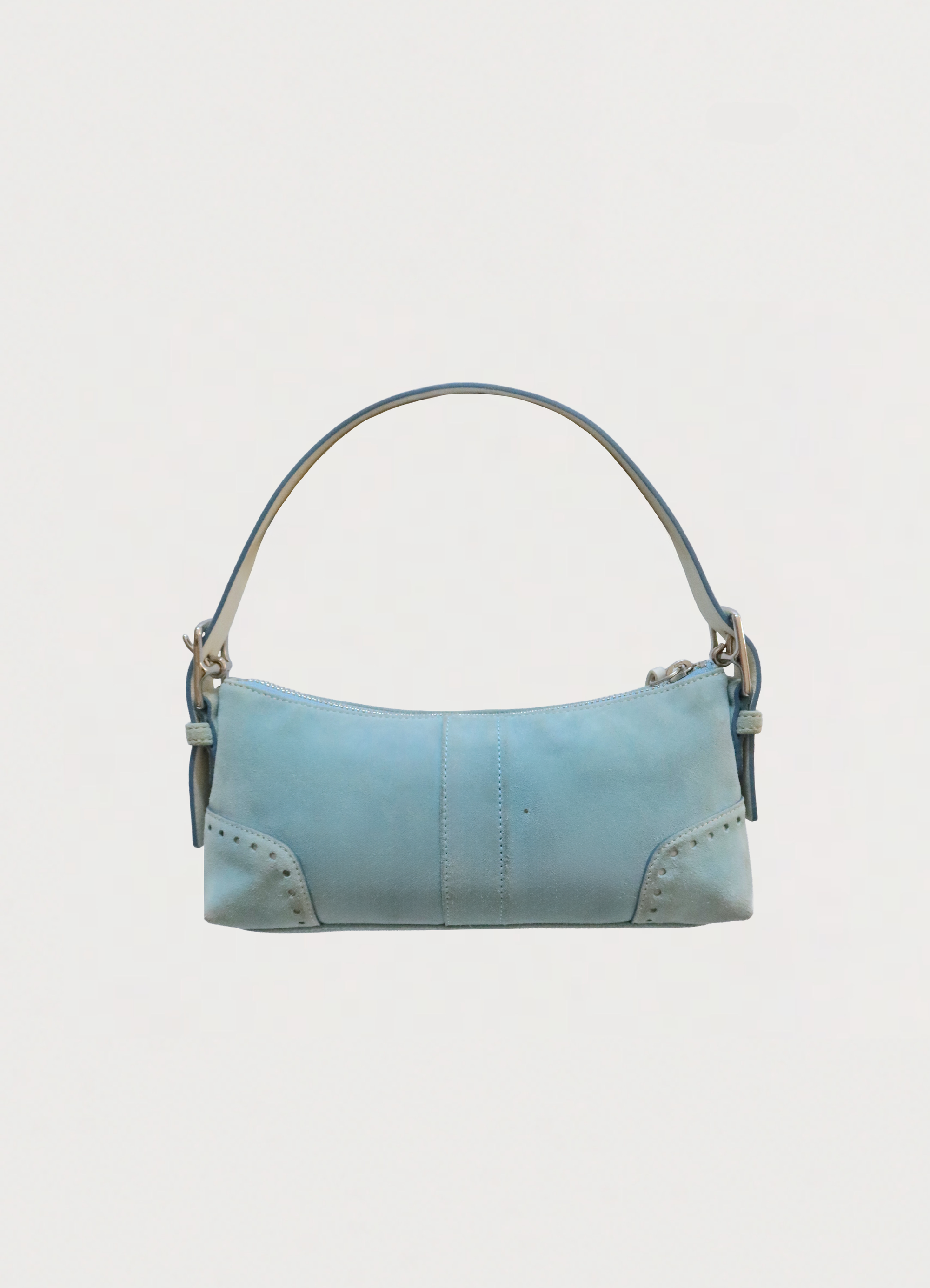 HAMPTONS SUEDE BAGUETTE BAG