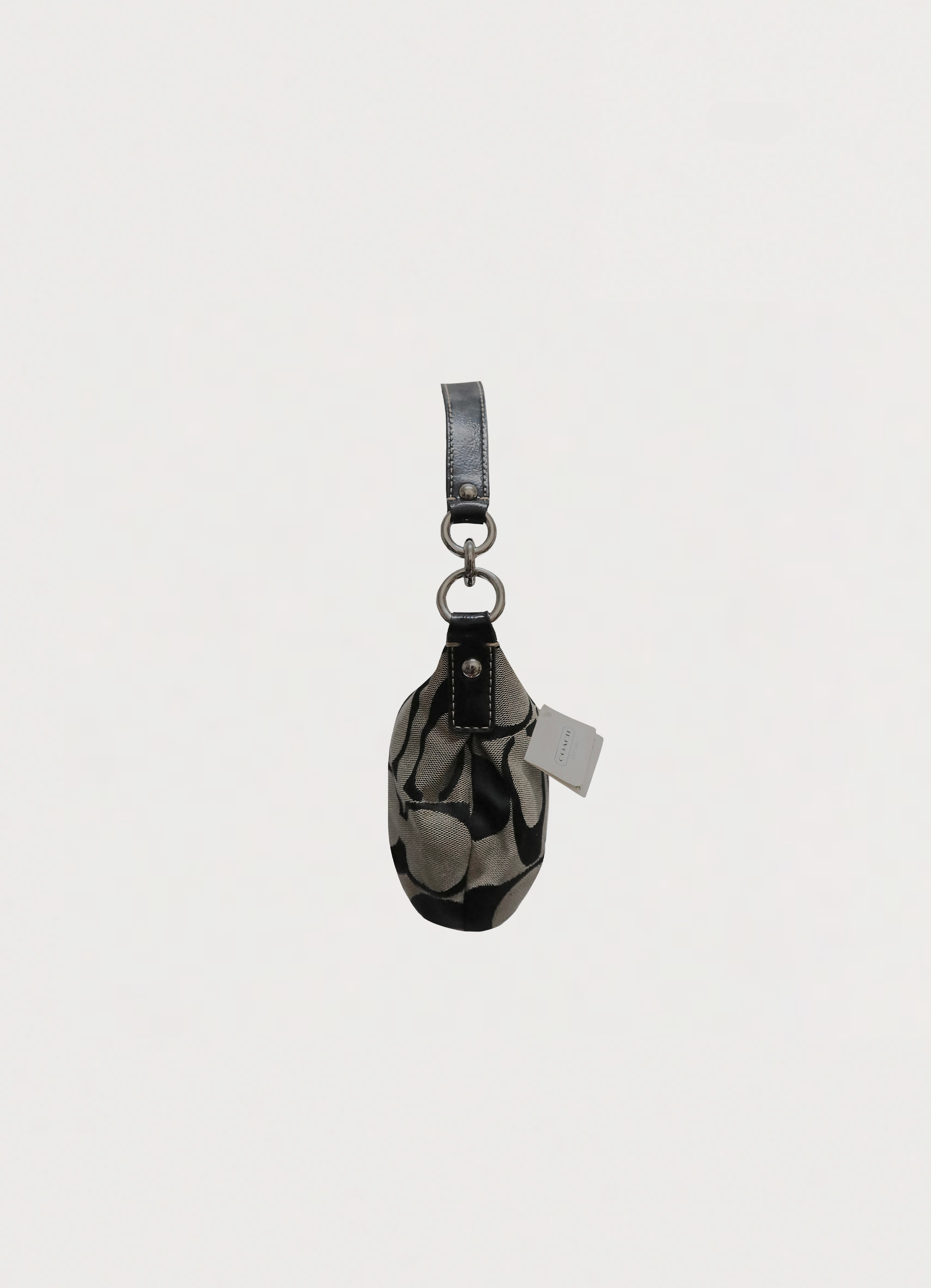 SIGNATURE STRIPE DEMI SHOULDER BAG