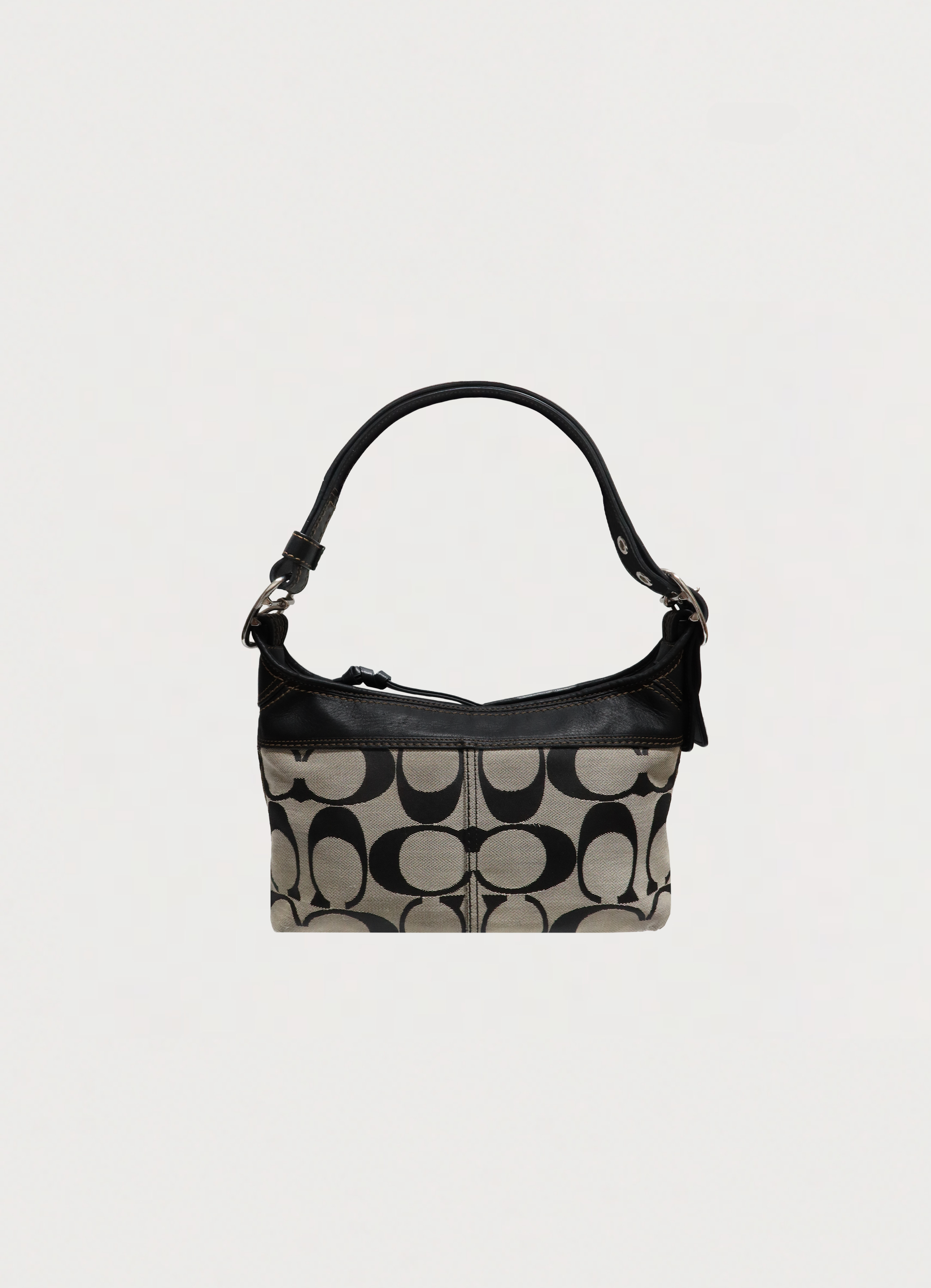 BLEECKER SIGNATURE CANVAS SHOULDER BAG