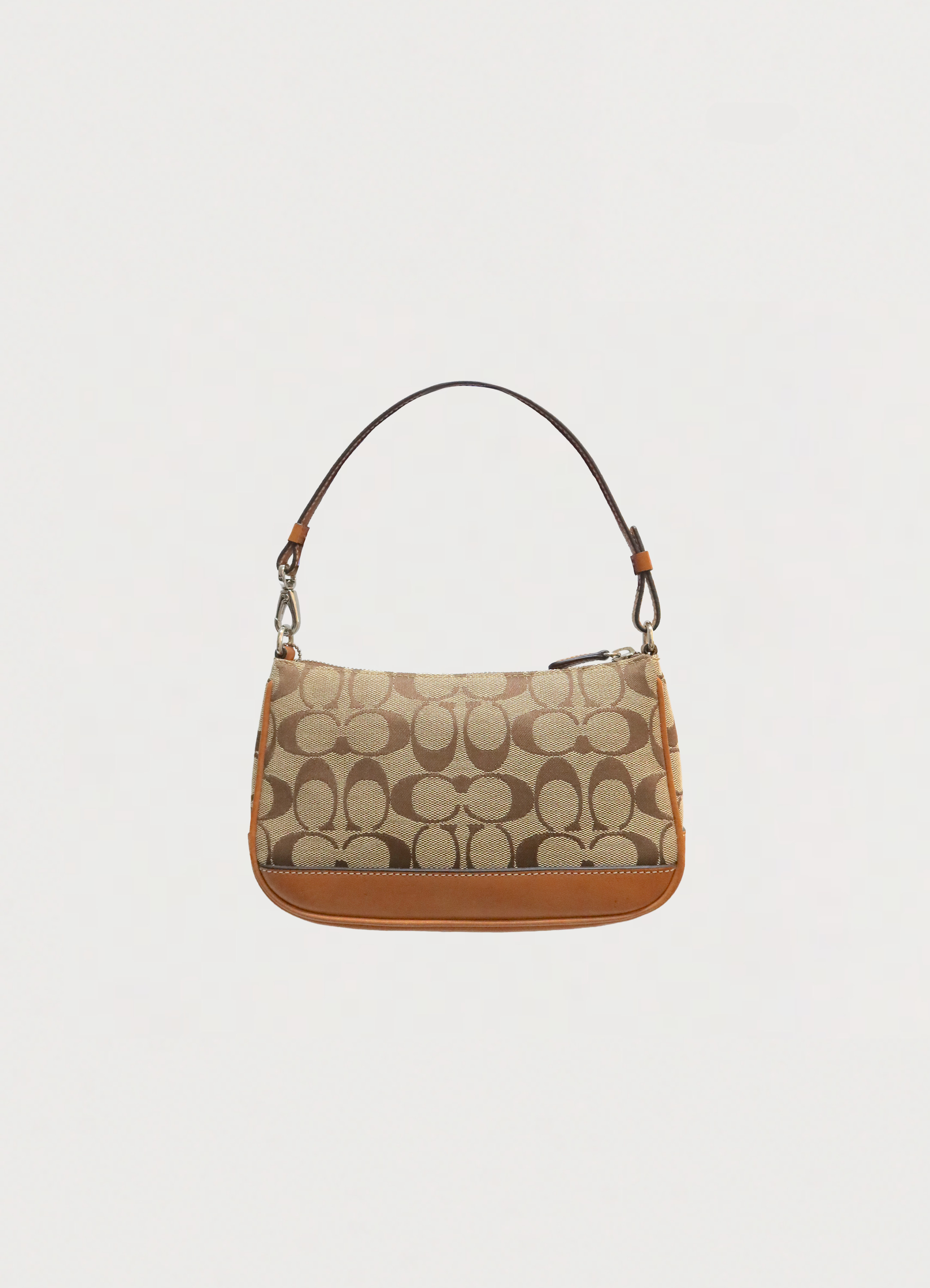 SIGNATURE DEMI POCHETTE BAG