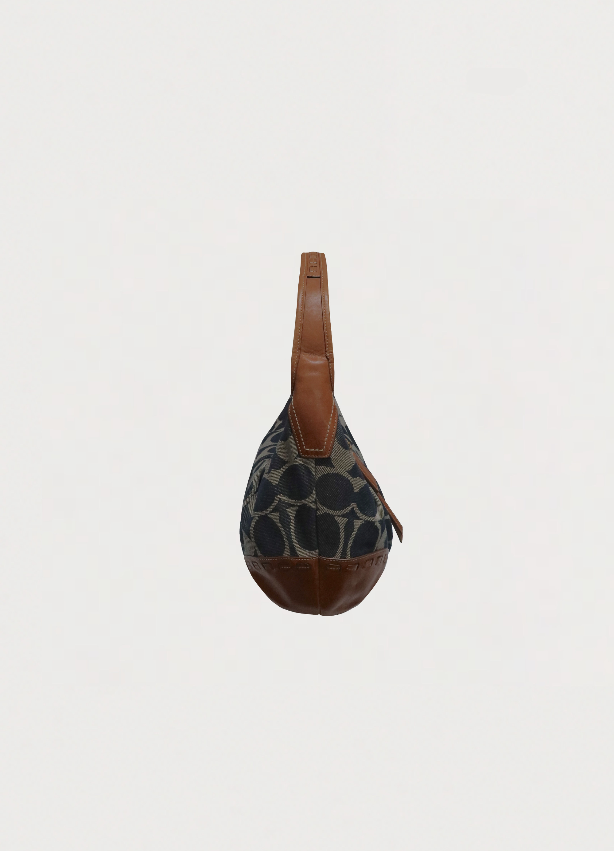 DENIM ERGO XL HOBO SHOULDER BAG