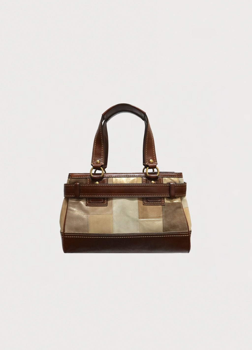 HAMPTONS MOSAIC PATCHWORK SHOULDER BAG