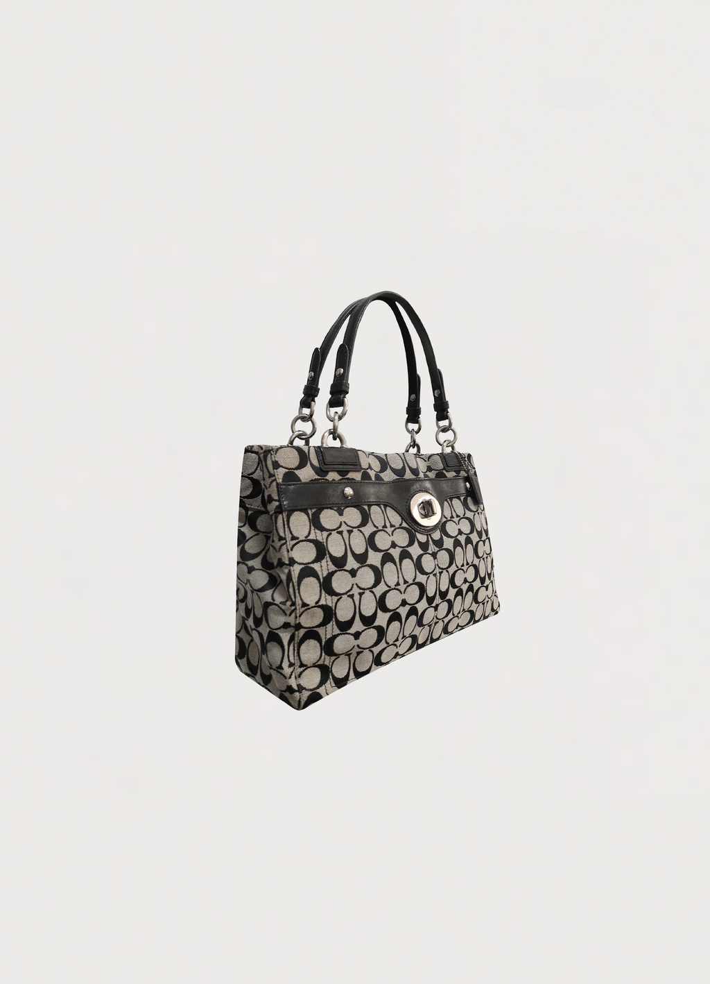 PENELOPE SIGNATURE SATCHEL CARRYALL TOTE BAG
