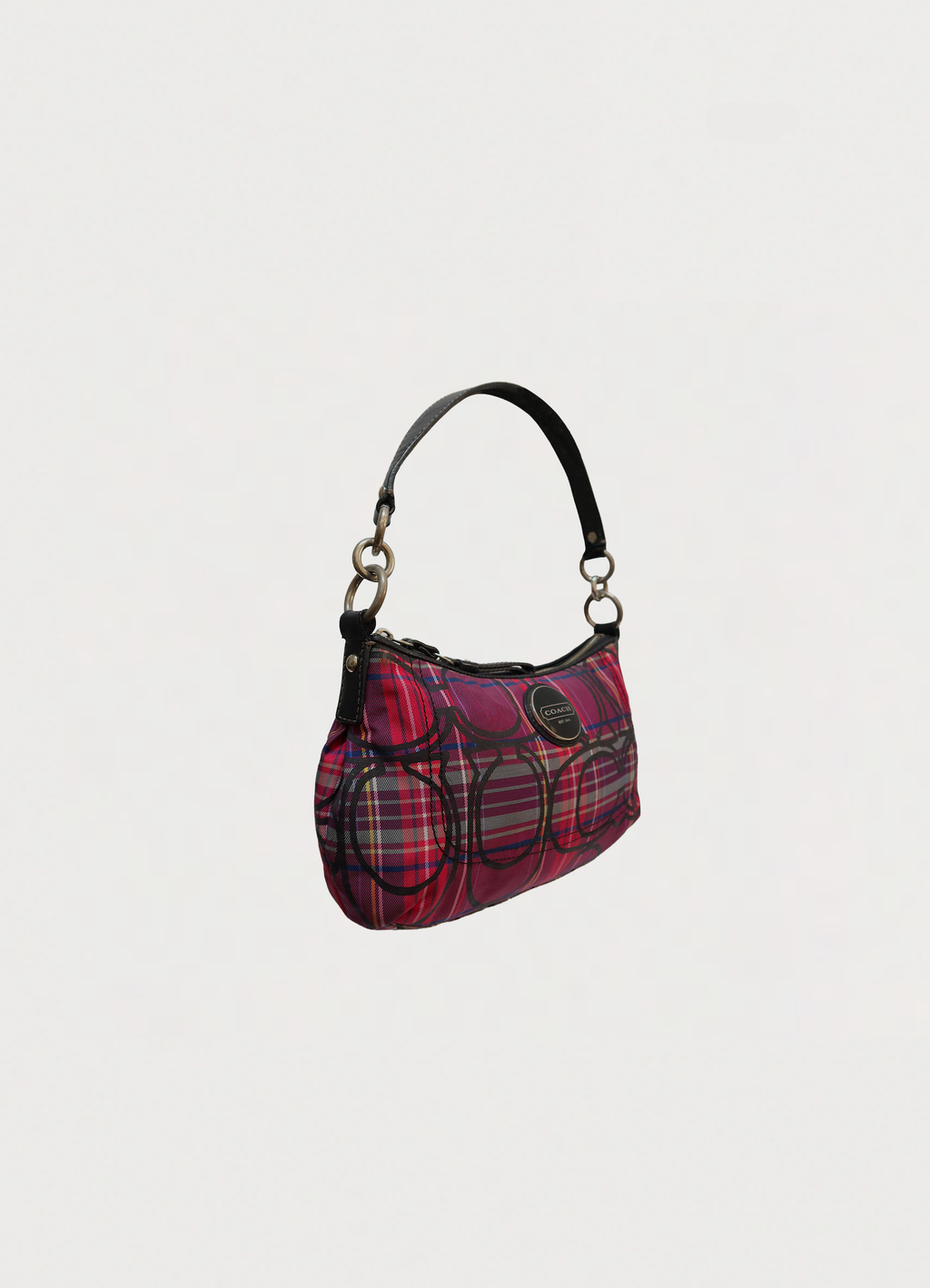 POPPY TARTAN PLAID SHOULDER BAG