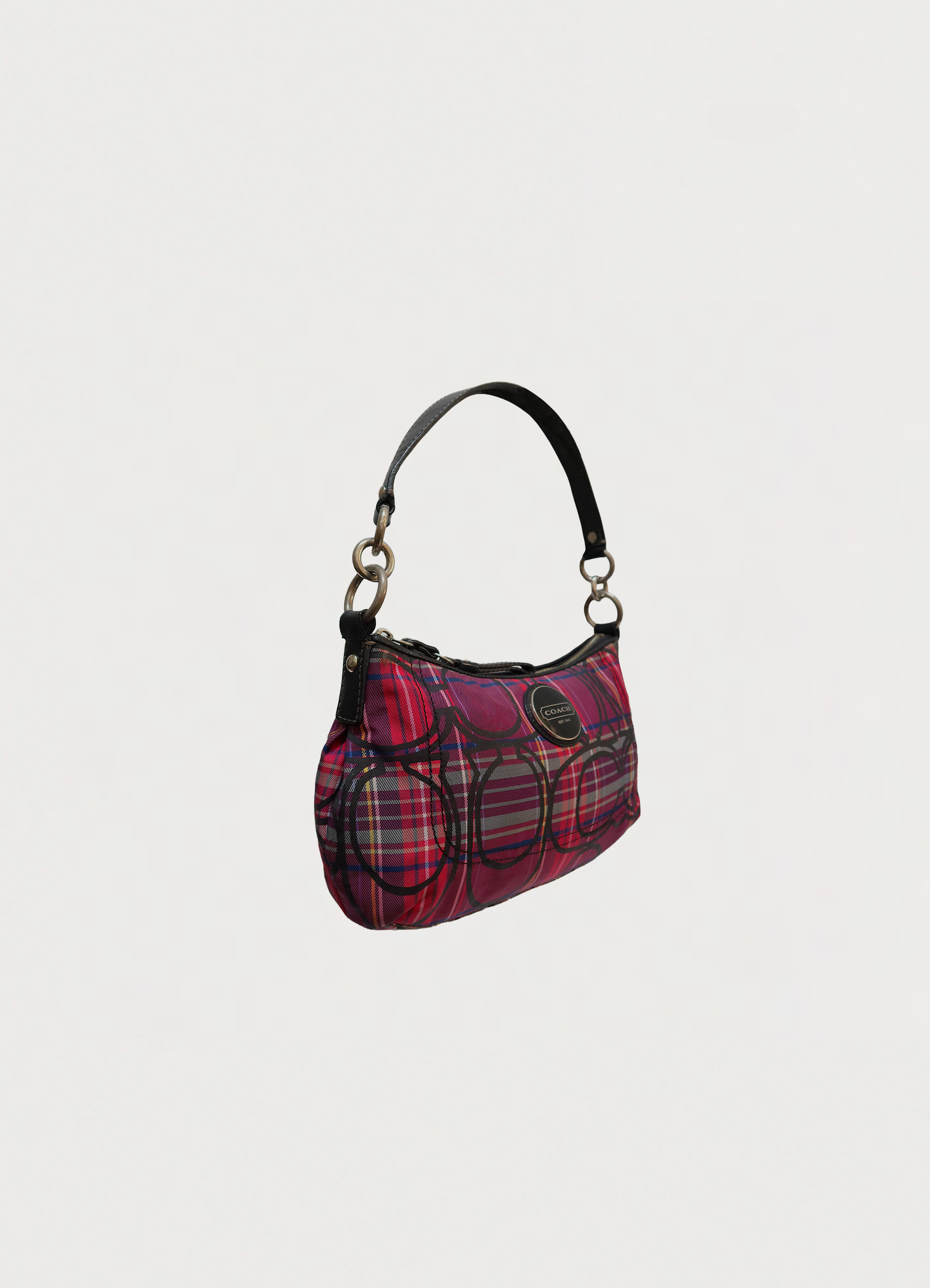 POPPY TARTAN PLAID SHOULDER BAG